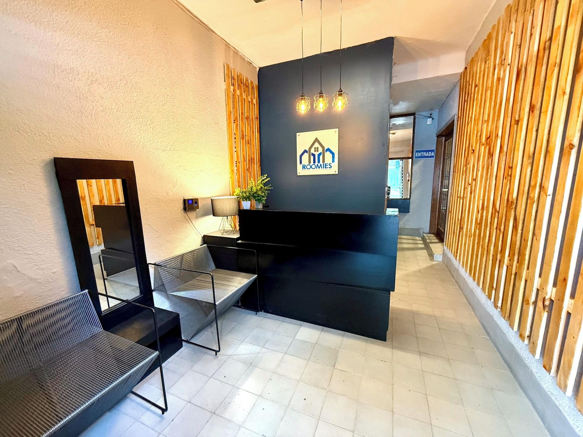 Vista Lobby RMS Hostal - Condesa