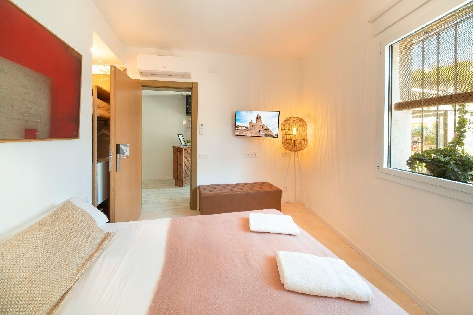 Equipamiento de Habitación Sitges Beach Hostal