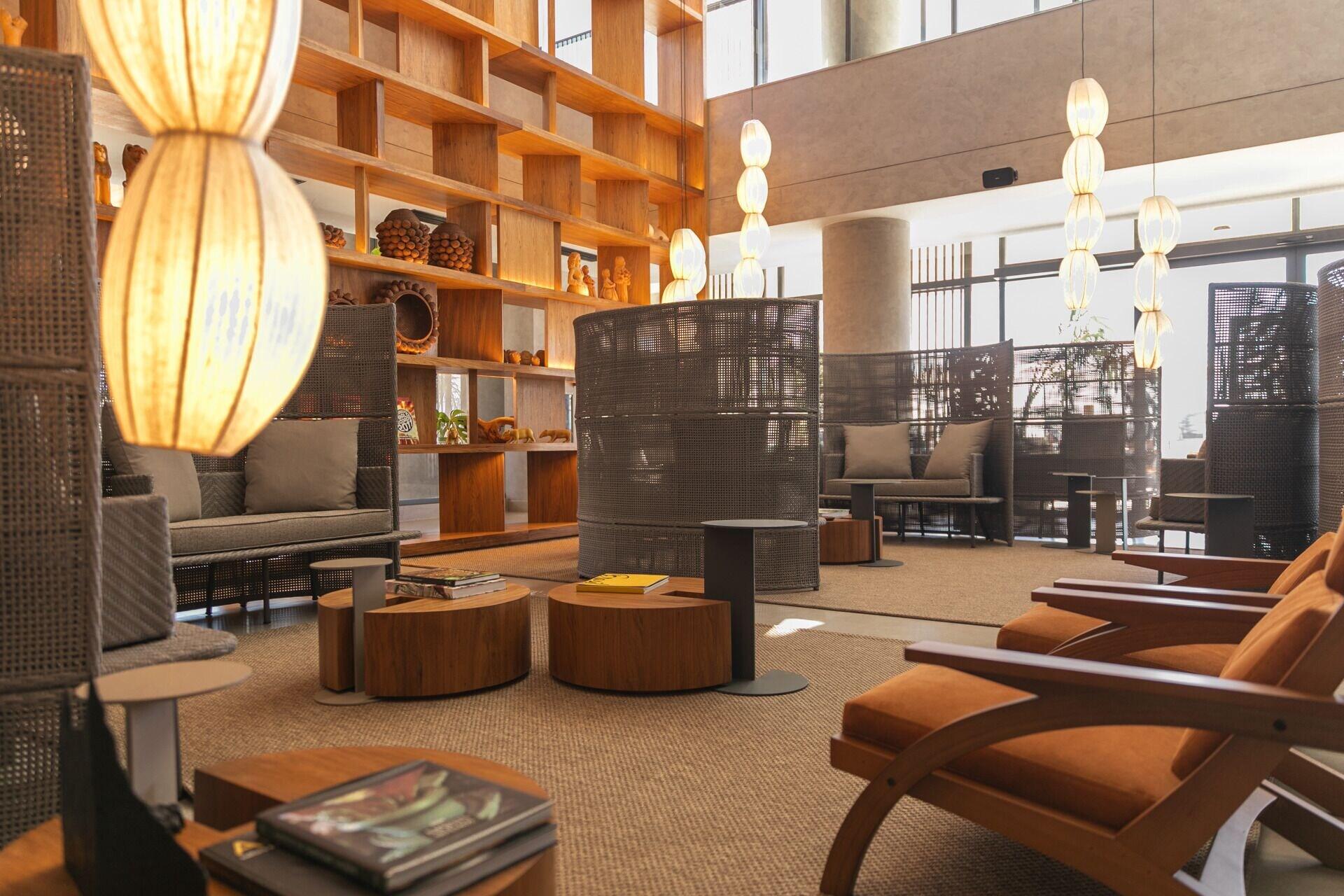 Vista Lobby Ritz Barra de São Miguel