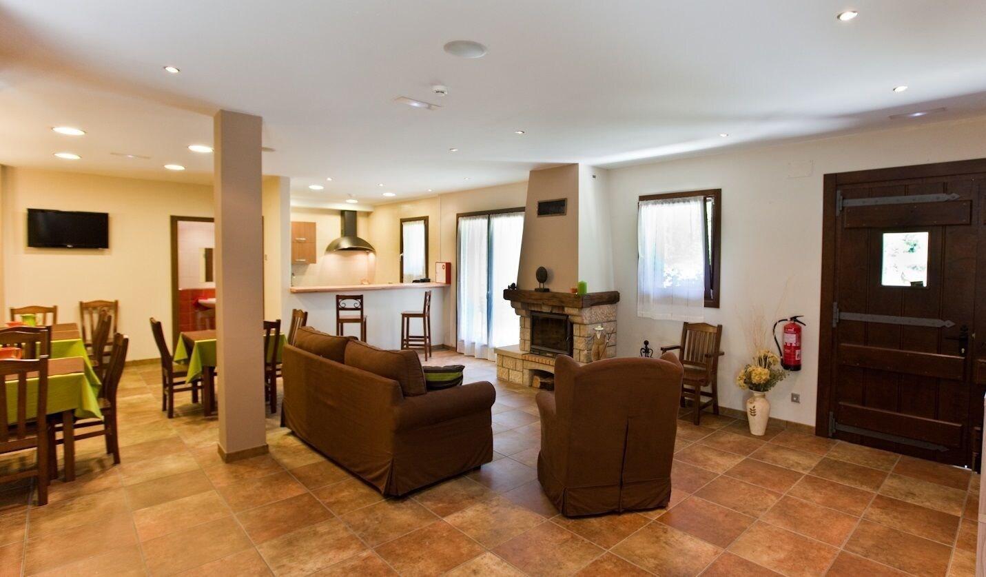 Vista Lobby Casa Rural Otxoenea