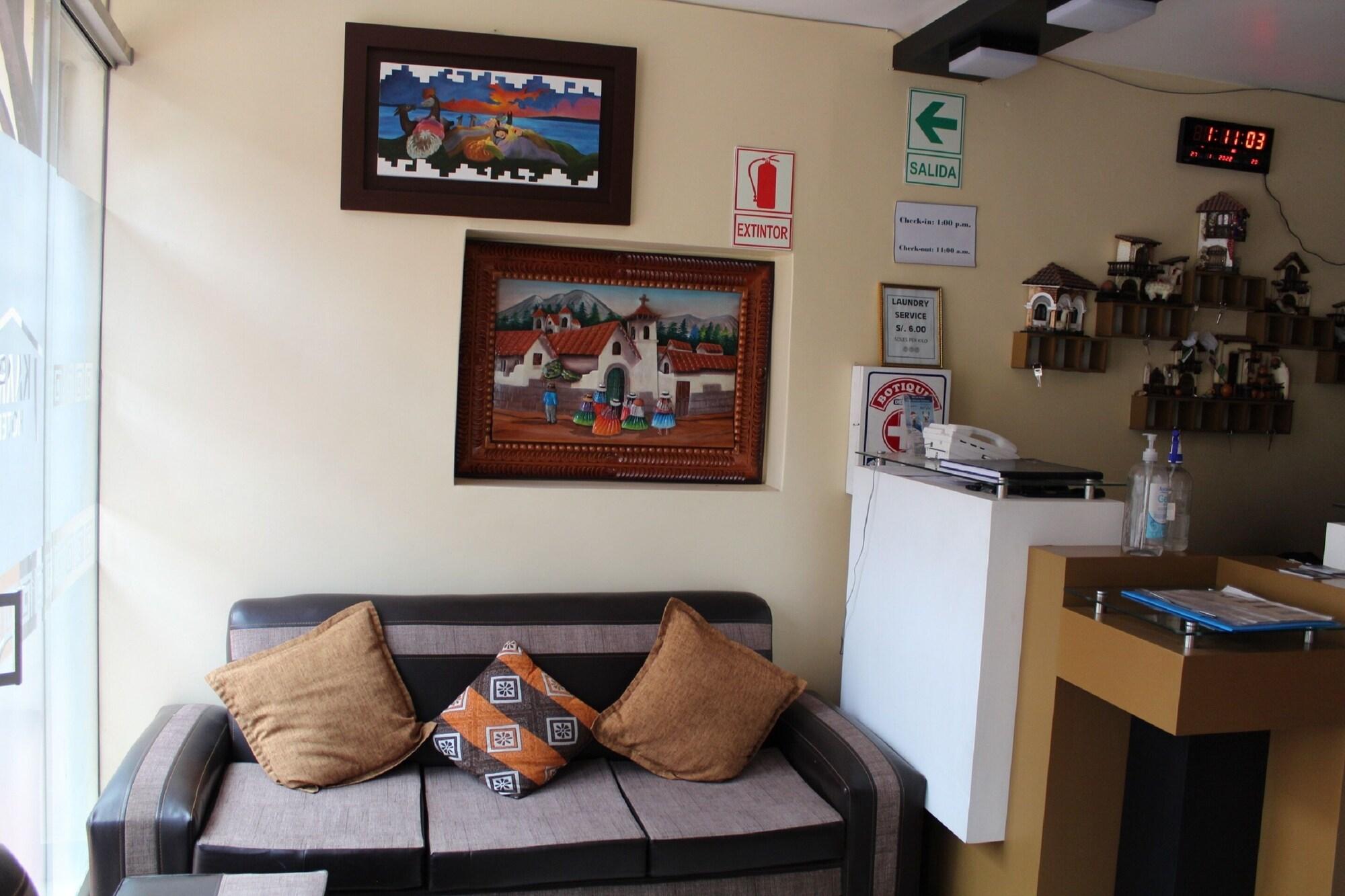 Vista Lobby Kaaro Hotel Puno