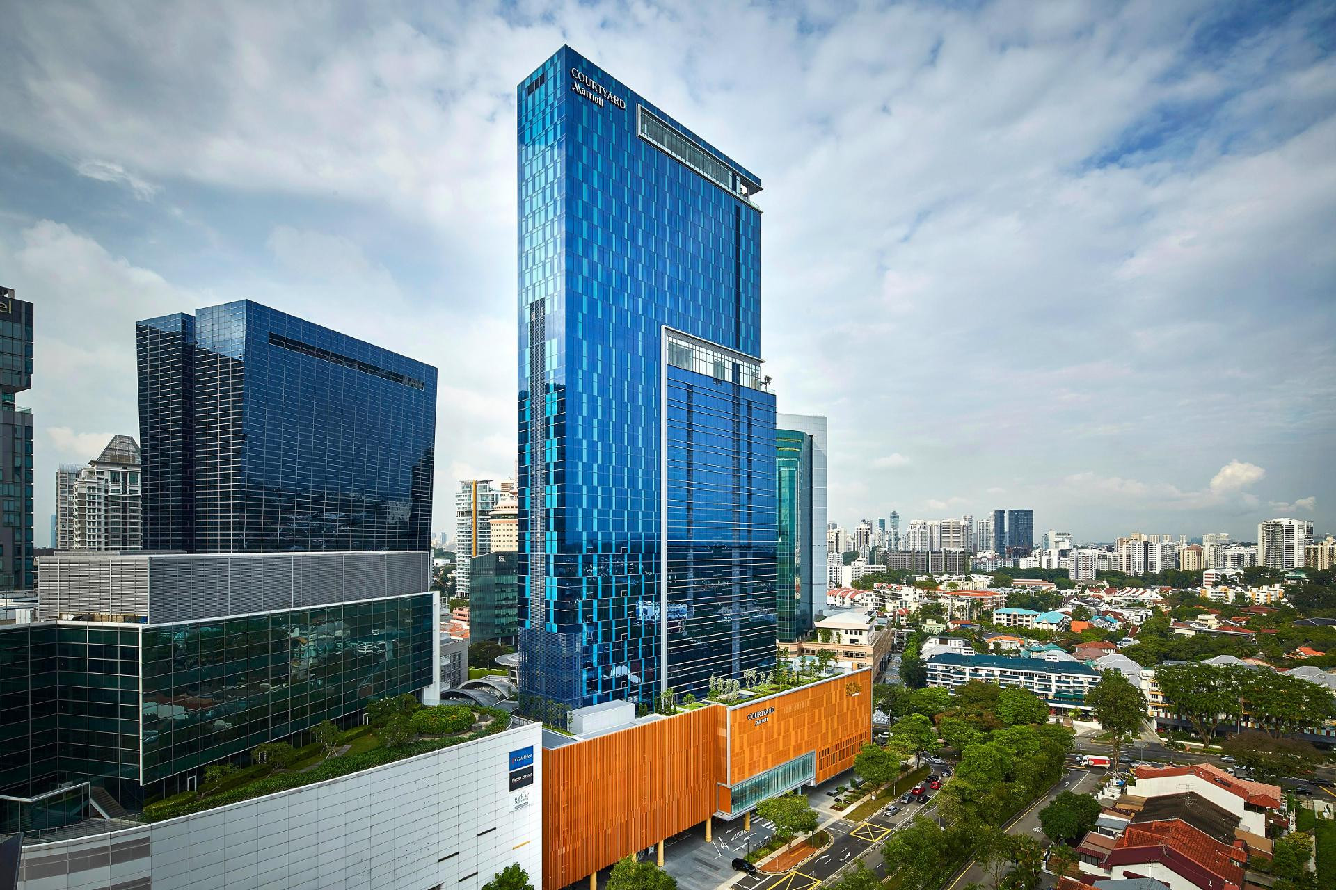Vista Exterior Courtyard by Marriott Singapore Novena