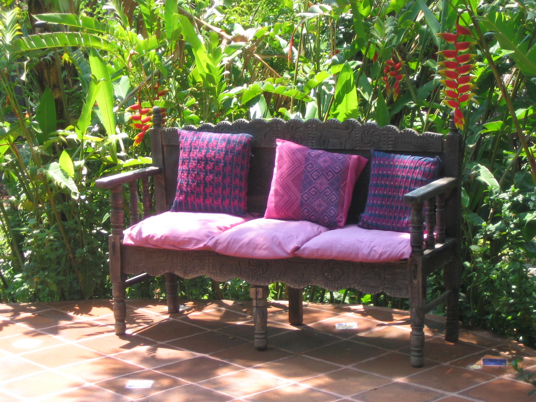 Vista Exterior Hotel La Casa Rosa Guatemala