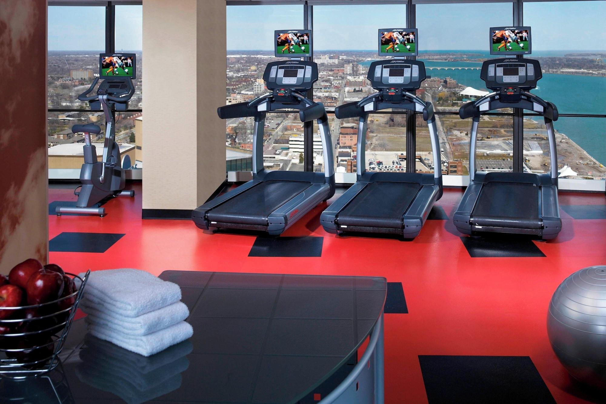 Gimnasio Detroit Marriott at the Renaissance Center