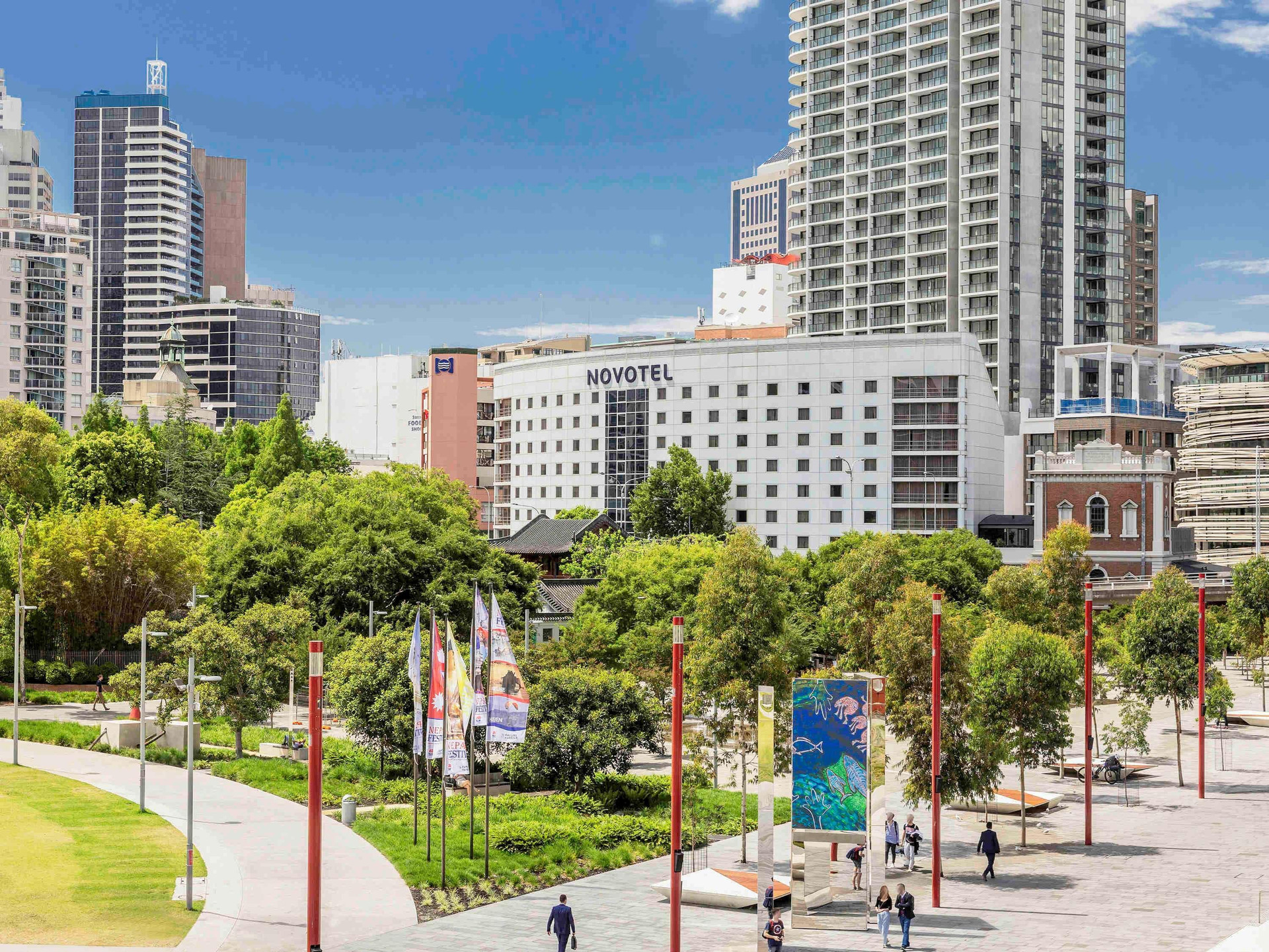 Vista Exterior Novotel Sydney Darling Square