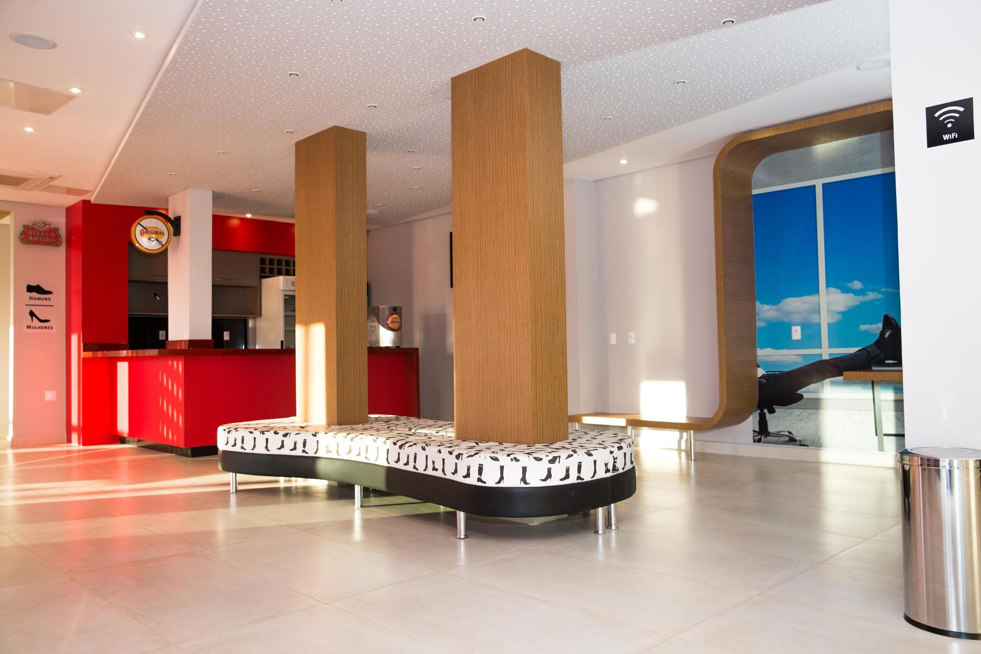 Vista Lobby ibis Styles Birigui