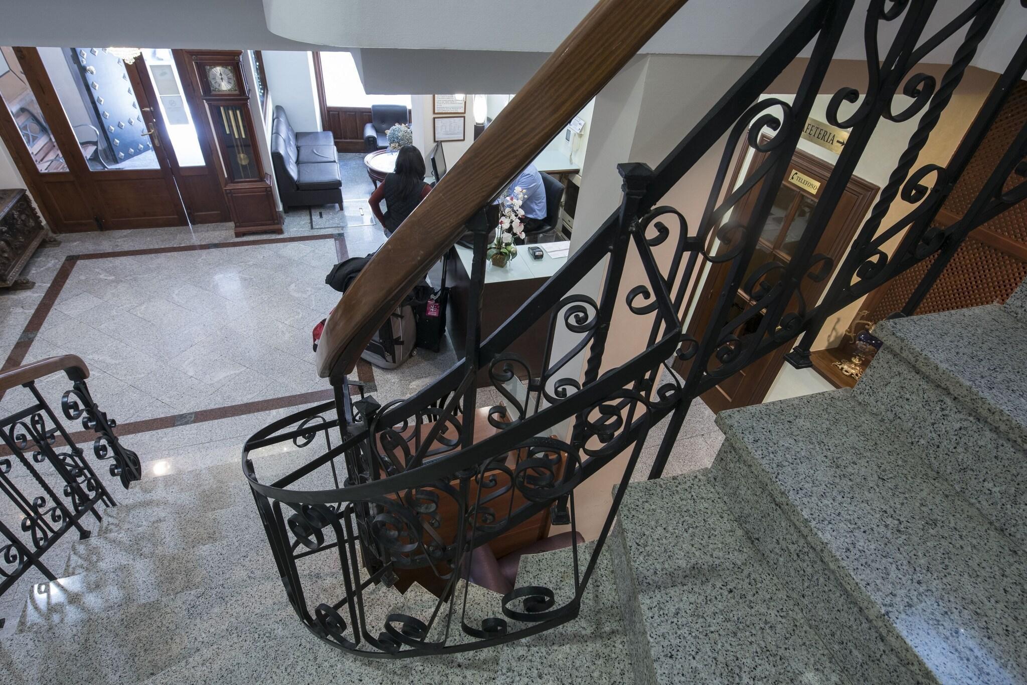 Vista Lobby Hotel Las Nieves