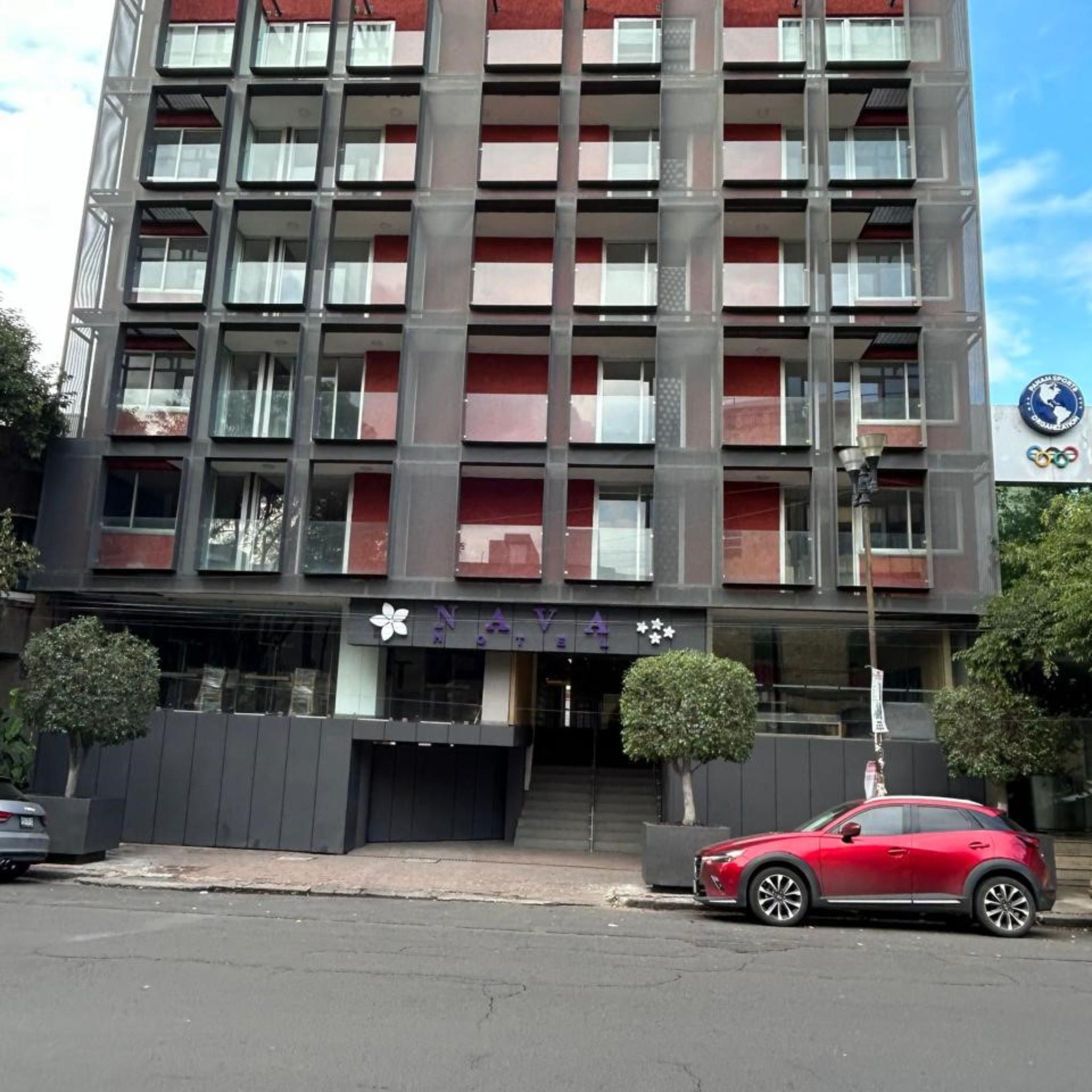 Vista Exterior Hotel Nava