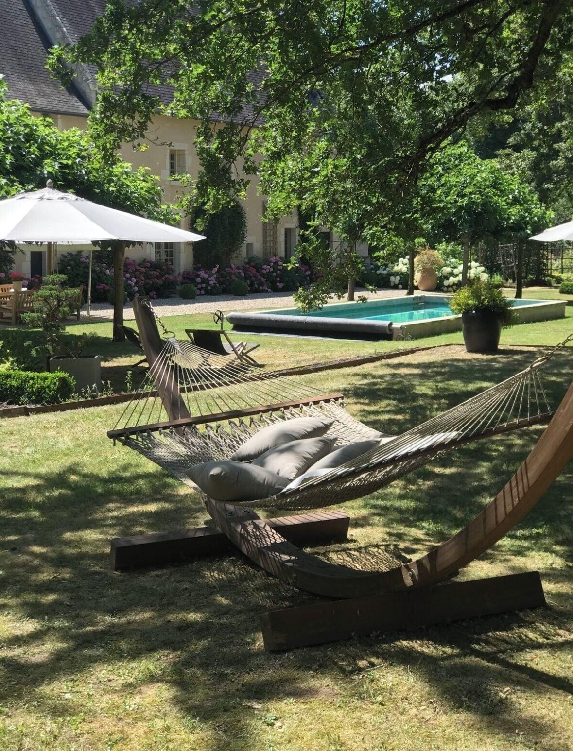 Vista Piscina Suite d'hôtes - Domaine de Poulaines