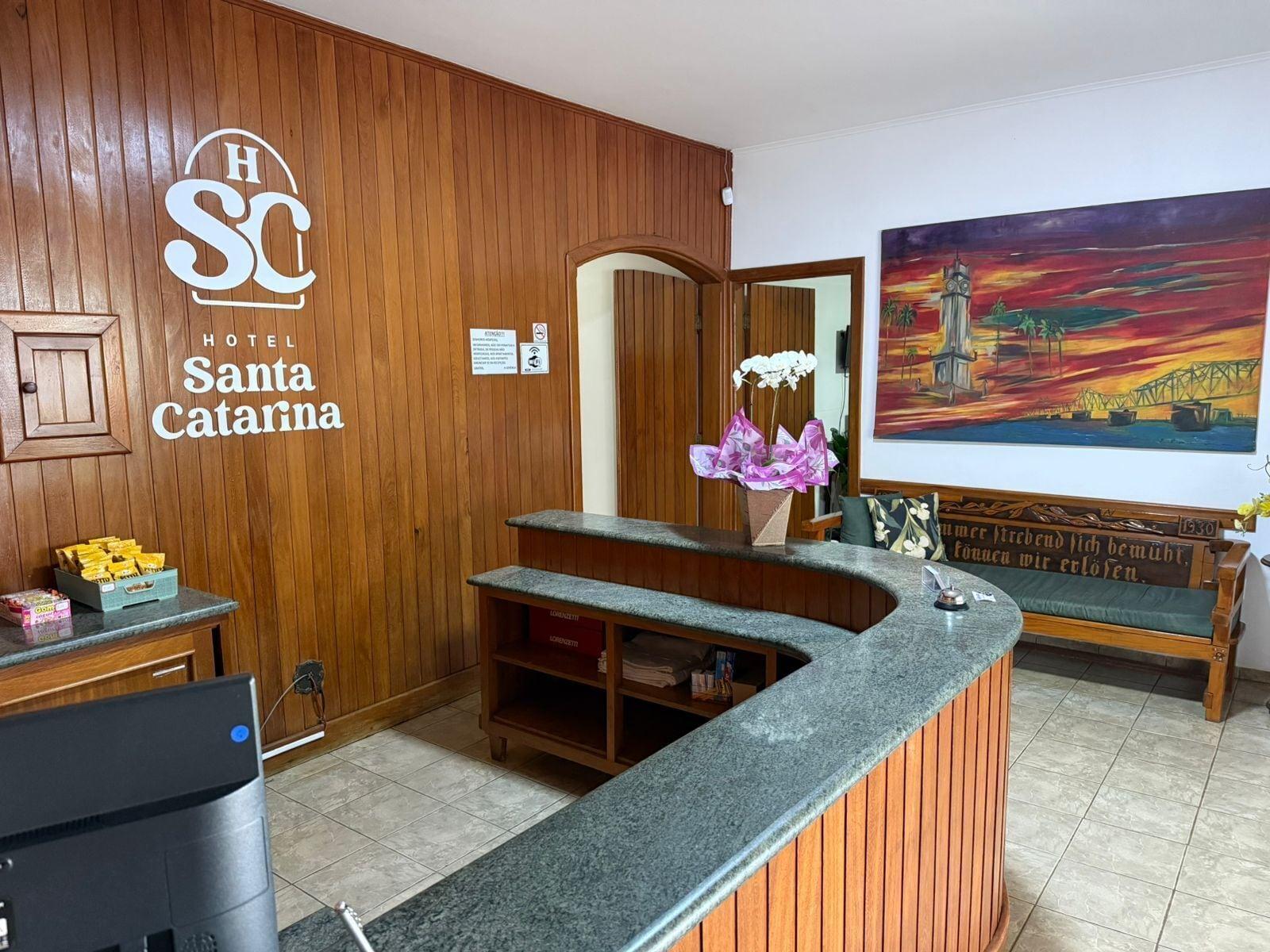 Vista Lobby Hotel Santa Catarina