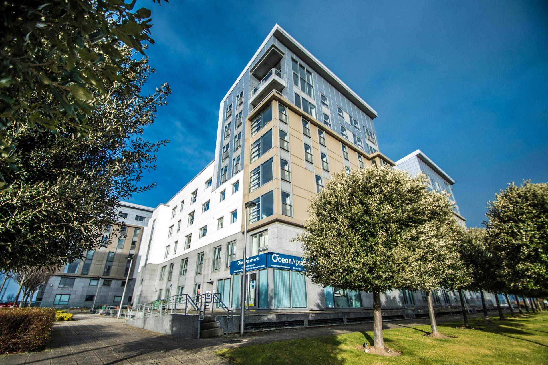 Vista Exterior Ocean Serviced Apartments
