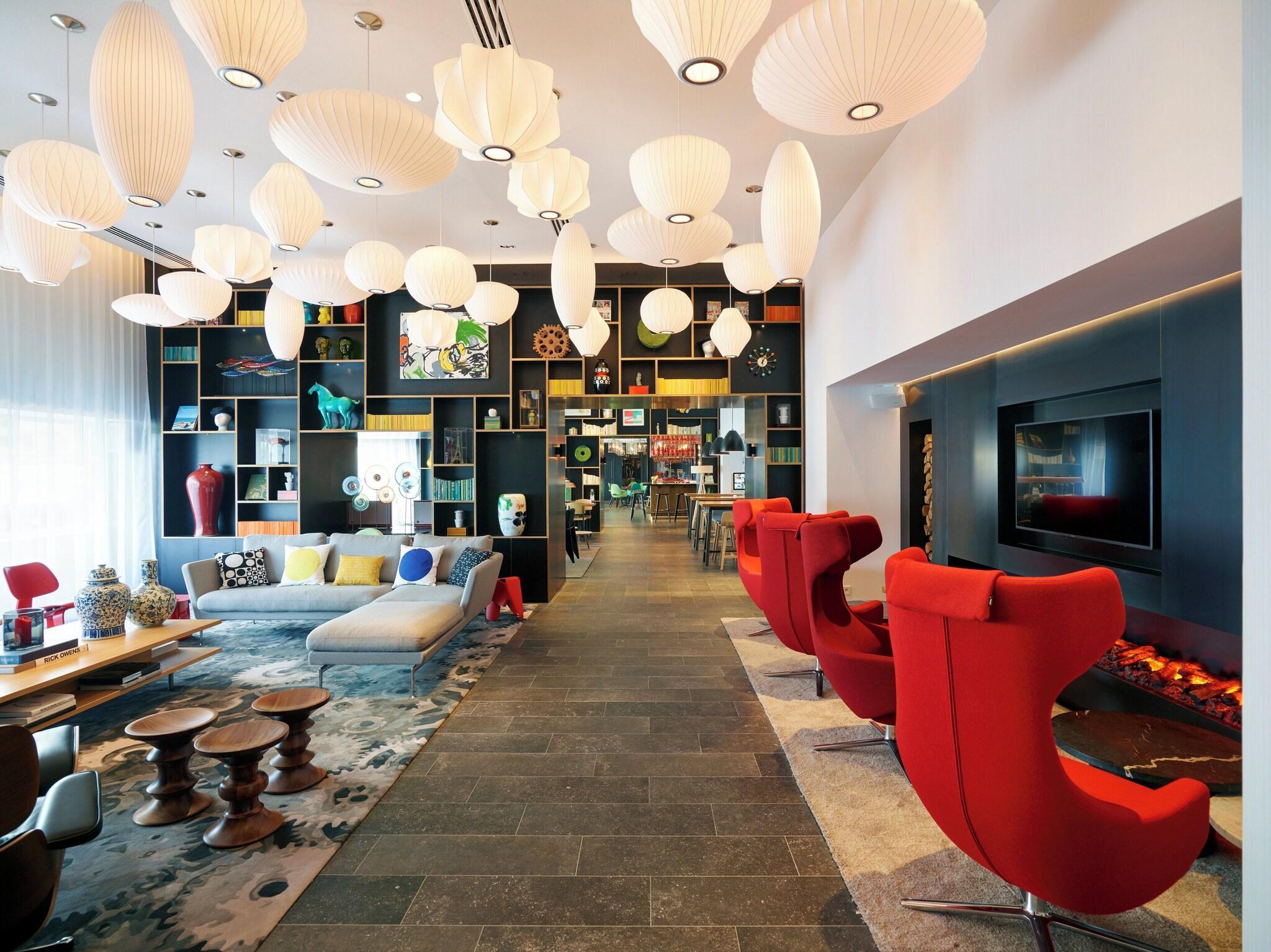 Vista Lobby citizenM Paris Gare de Lyon