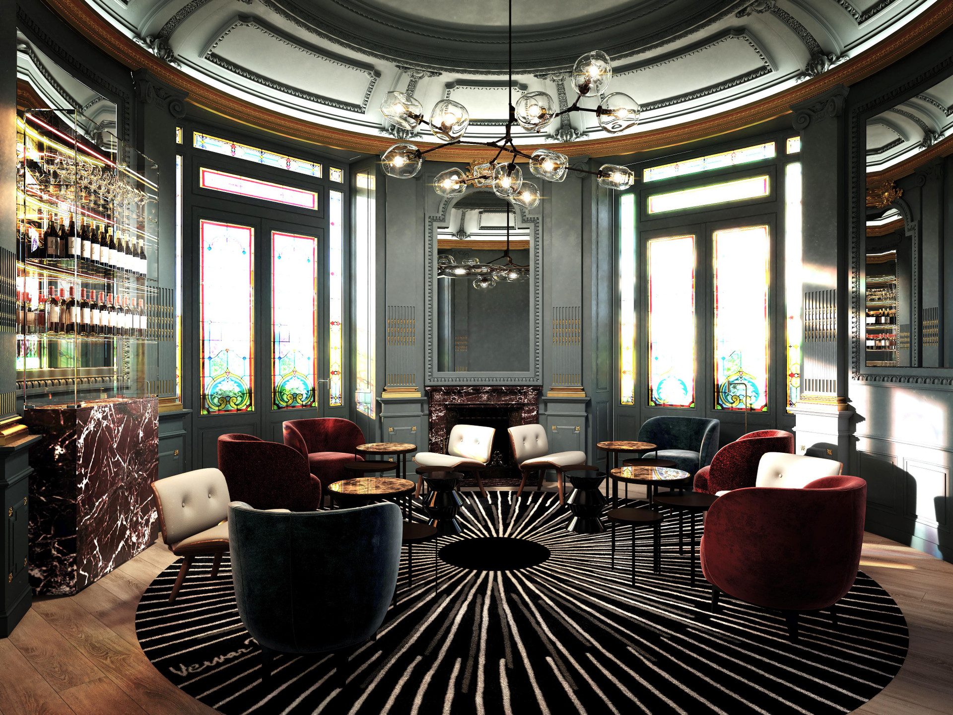 Bar/Salón Chateau Grand Barrail