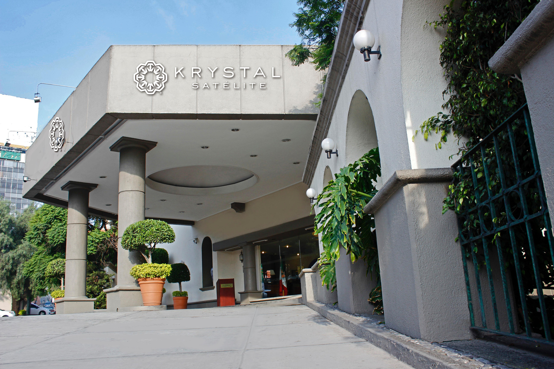 Vista Exterior Krystal Satélite María Bárbara