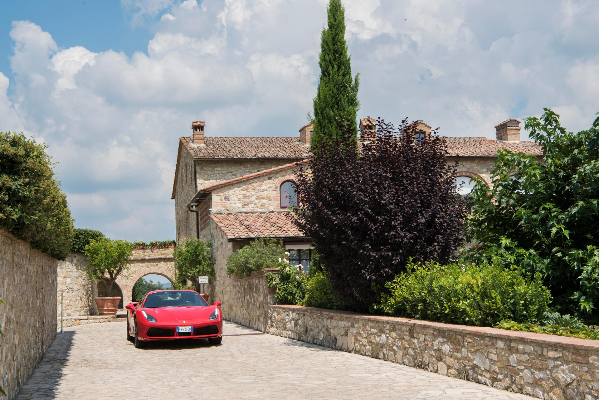 Vista Lobby Hotel Le Fontanelle