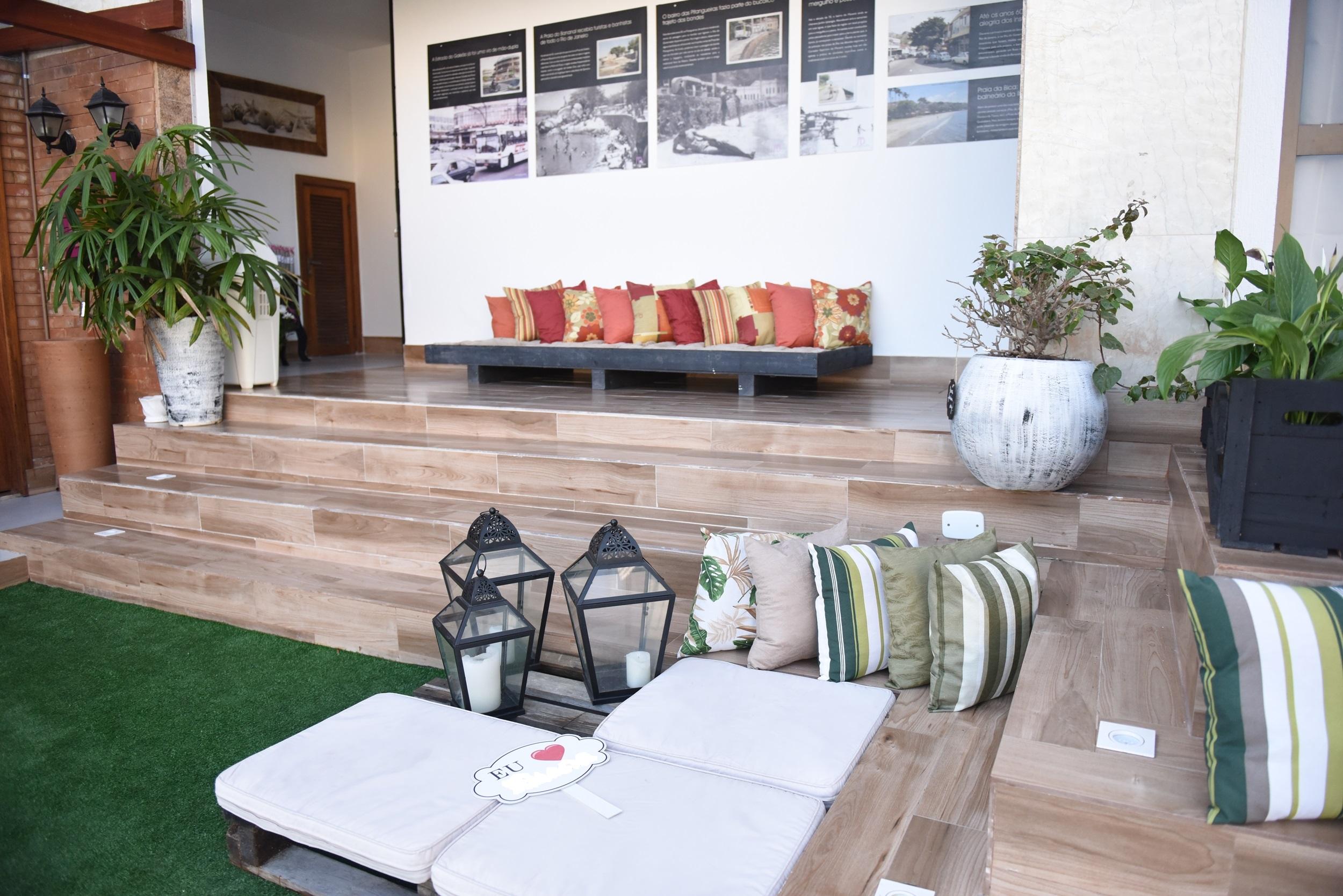 Vista Piscina Pousada Guanabara Garden