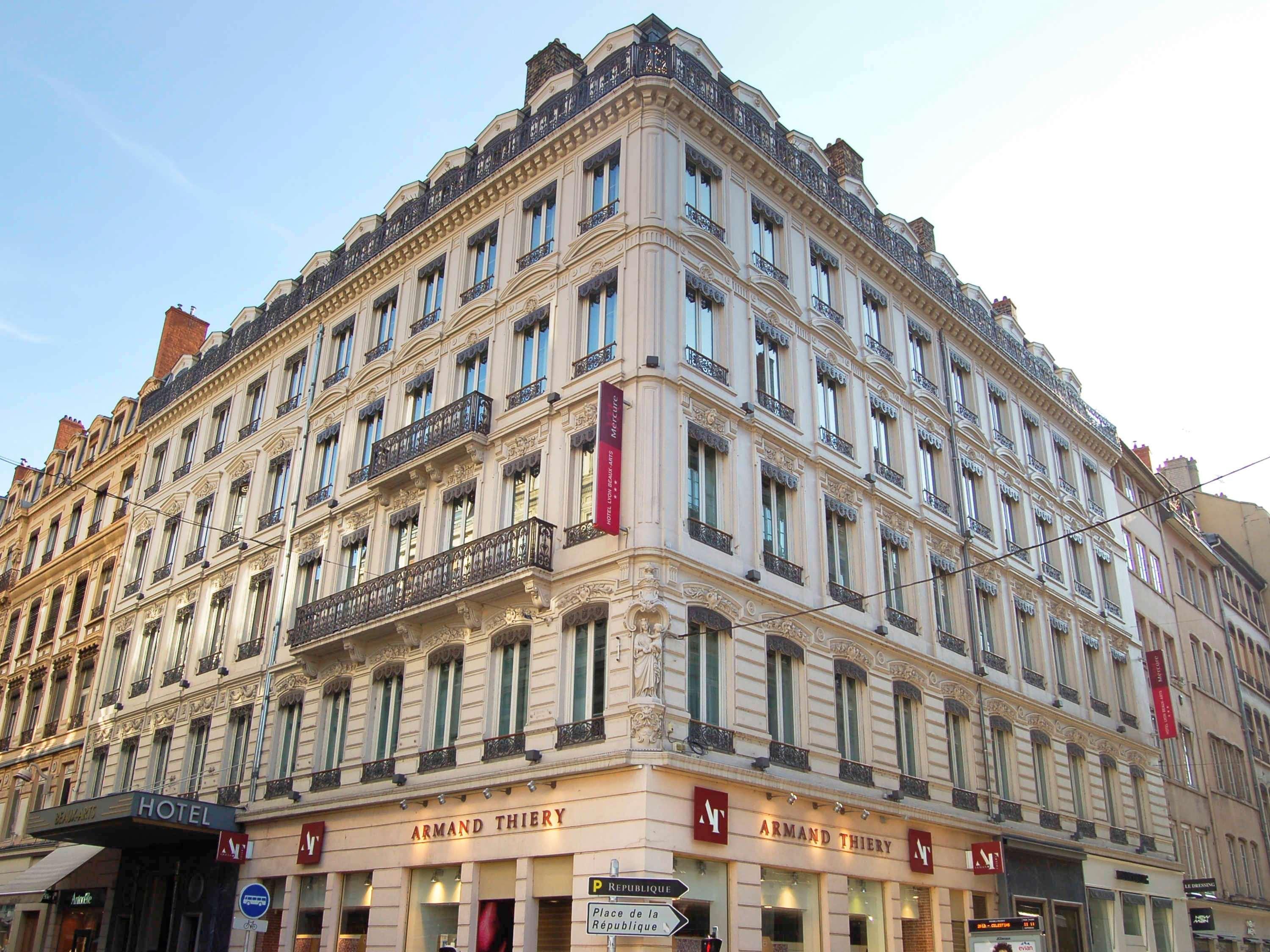 Vista Exterior Mercure Lyon Centre Beaux Arts
