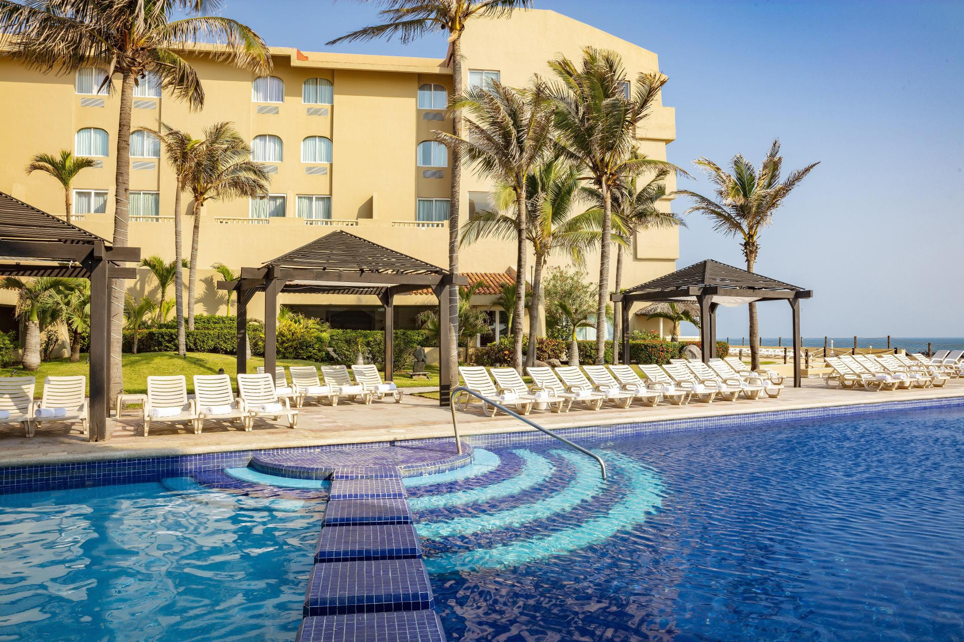 Vista Piscina Fiesta Inn Veracruz Boca del Rio