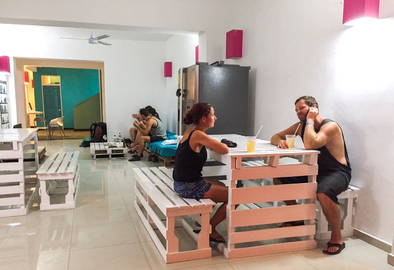 Bar/Salón Hostel Fatima Beach - Adults Only