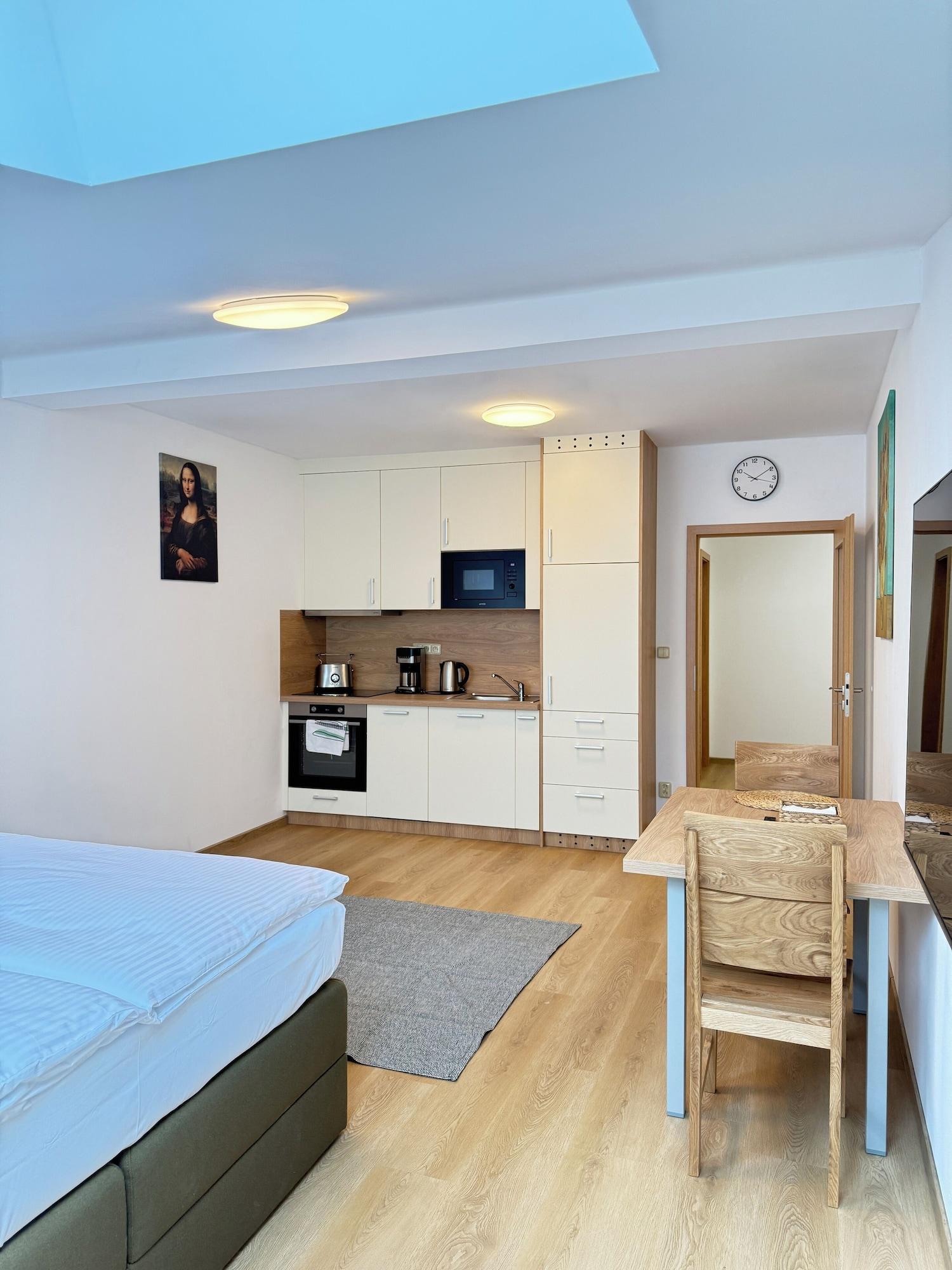 Equipamiento de Habitación Parkside Apartments Prague