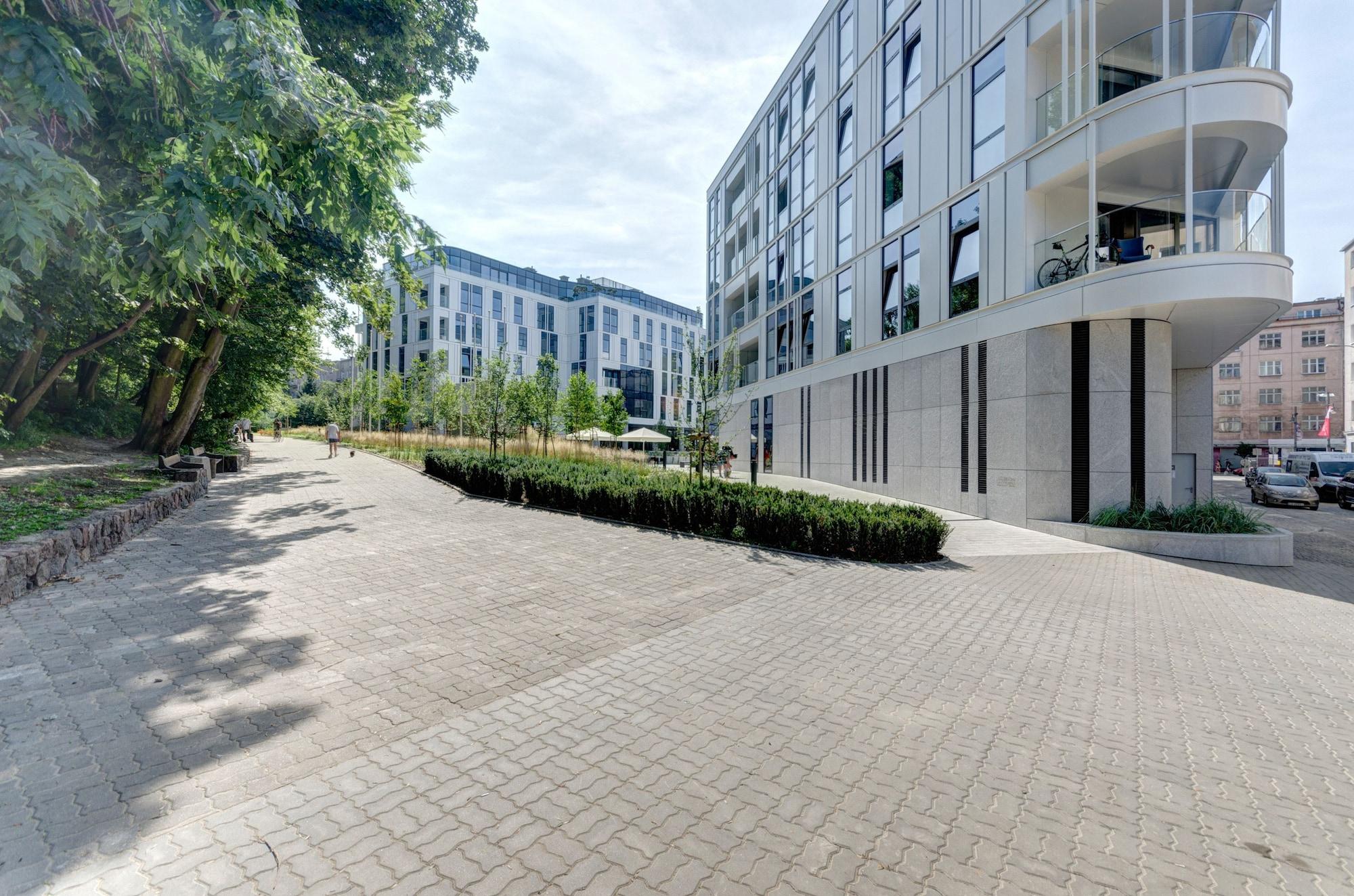 Vista Exterior Dom & House - Apartments Baltiq Plaza