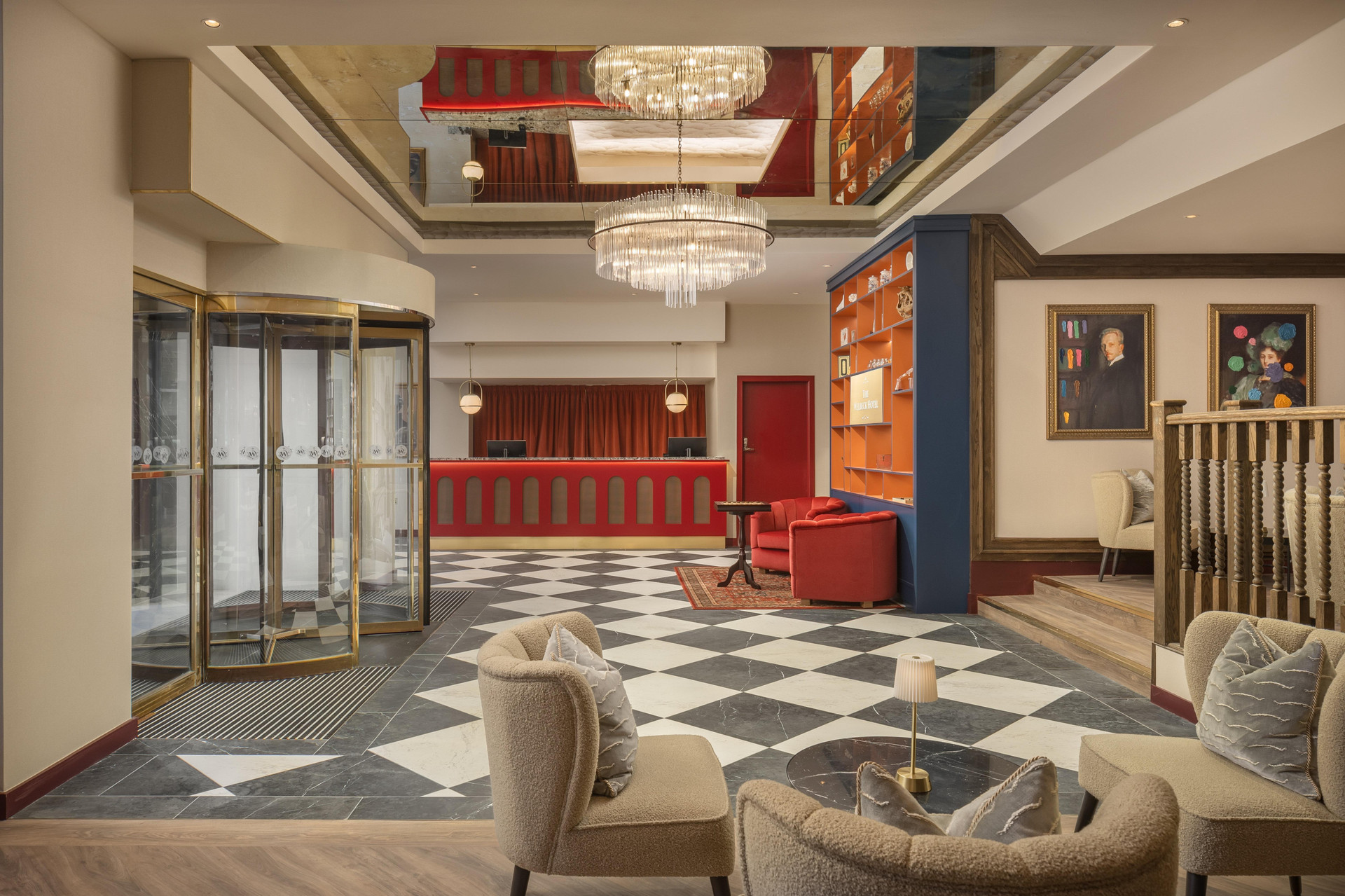 Vista Lobby The Welbeck Hotel, by IHG