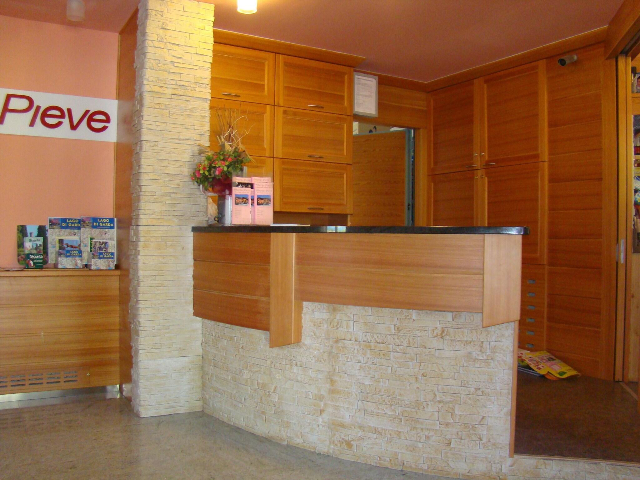Vista Lobby Albergo Pieve