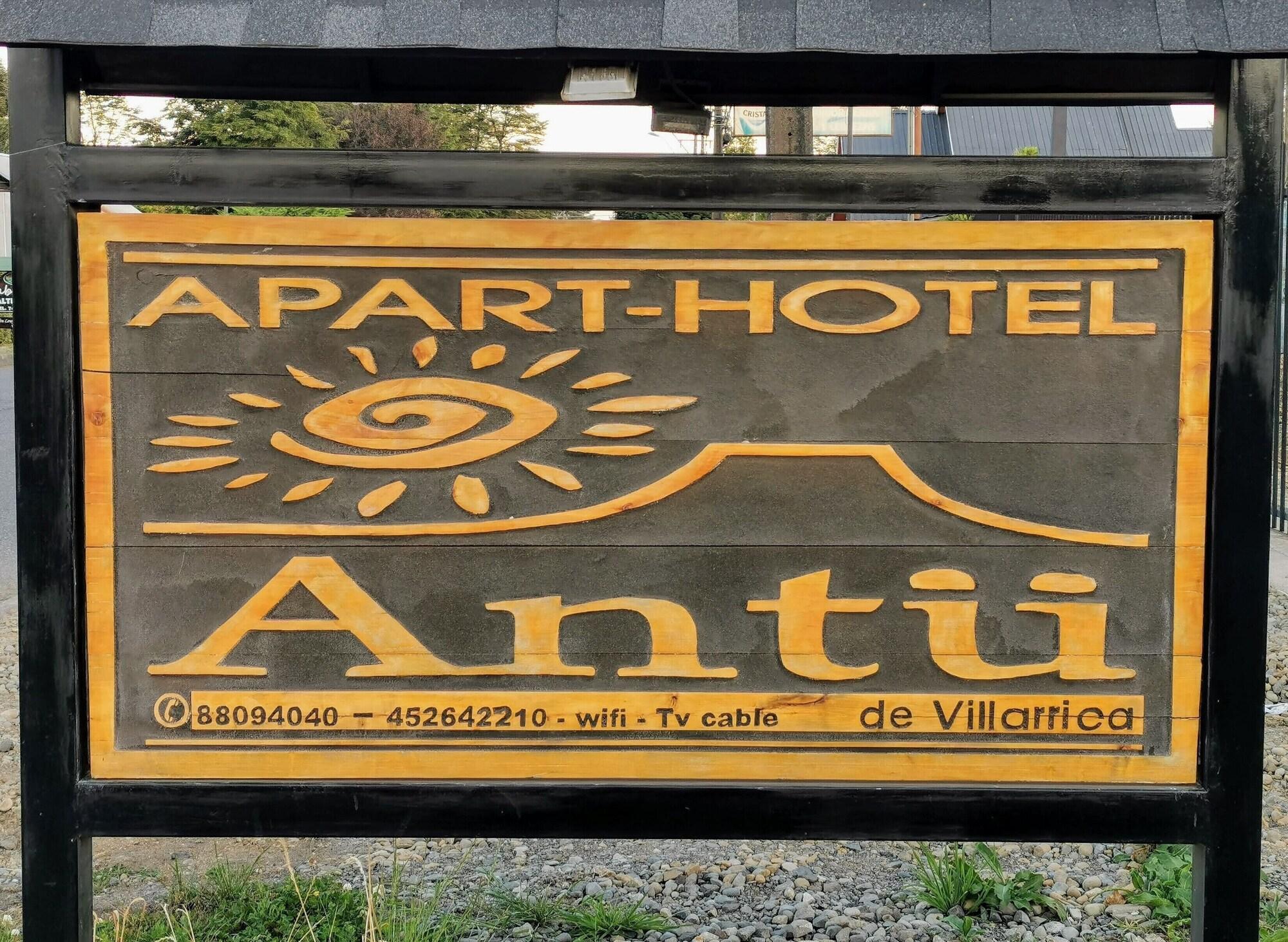 Vista Exterior Antu Apart Hotel Villarrica