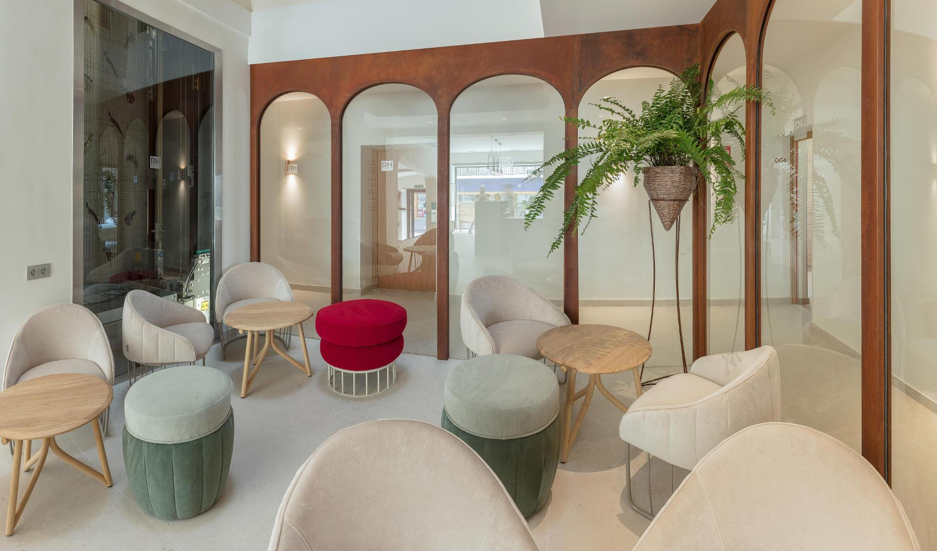 Vista Lobby Gastrohotel RH Canfali