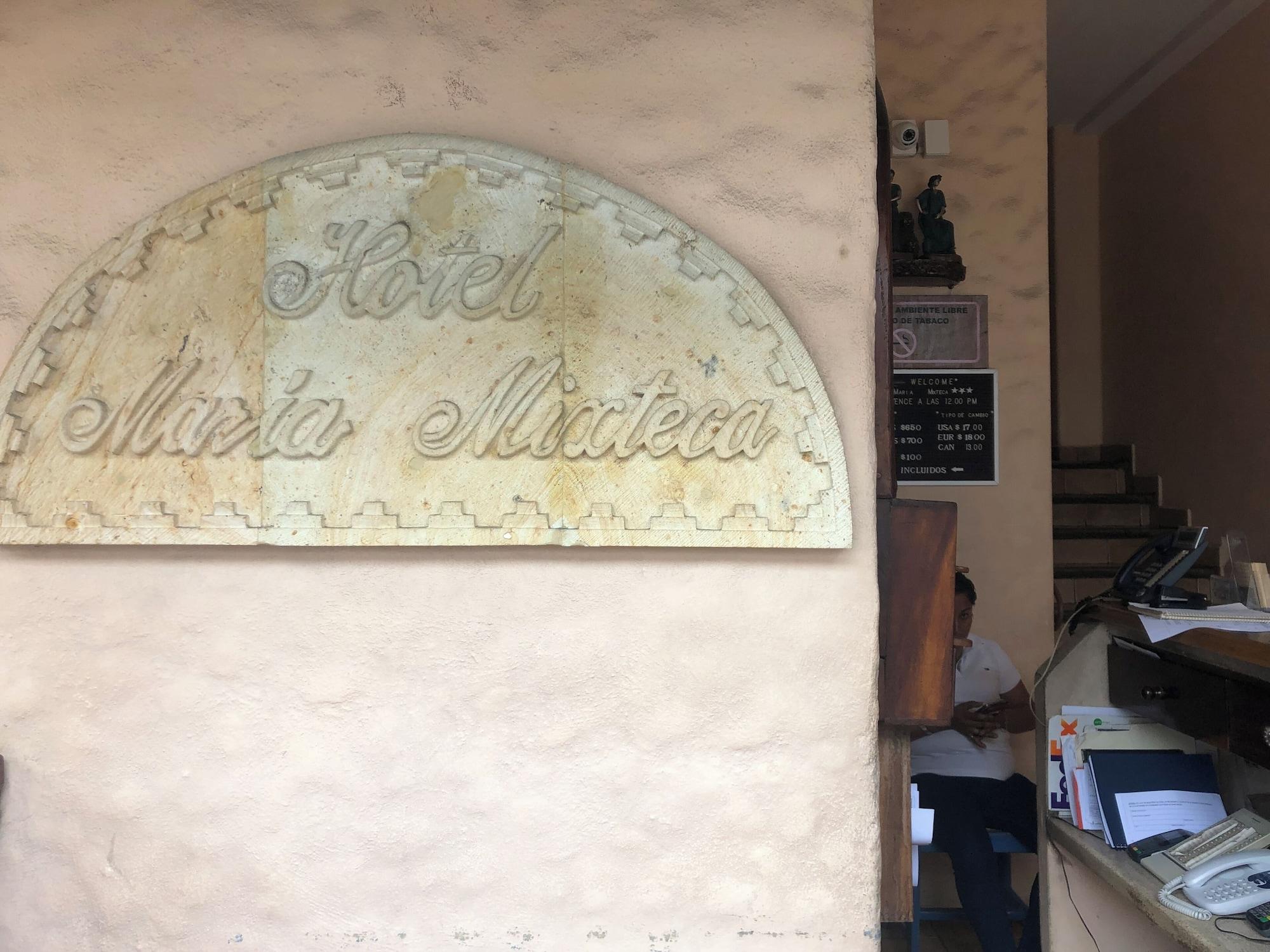 Vista Lobby Hotel Maria Mixteca