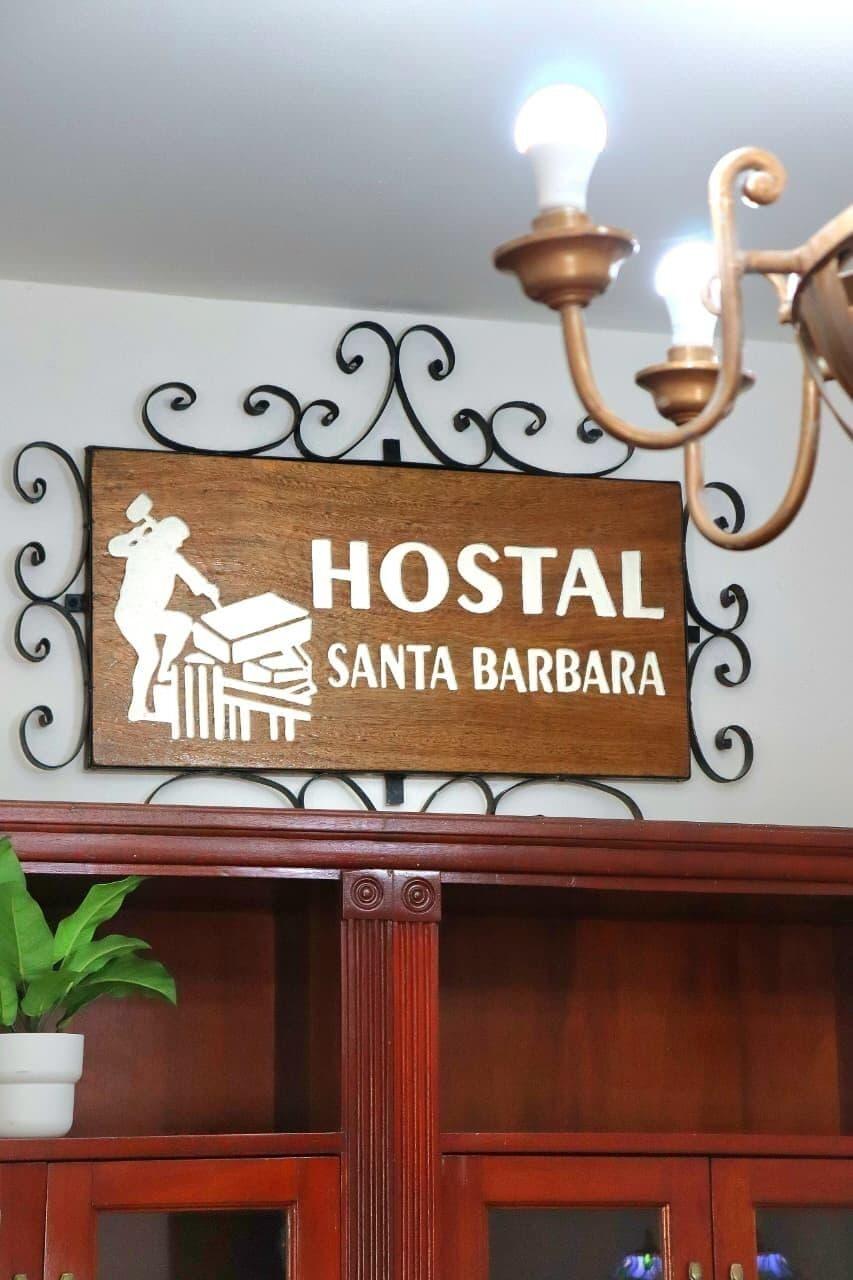Vista Lobby HOSTAL SANTA BARBARA