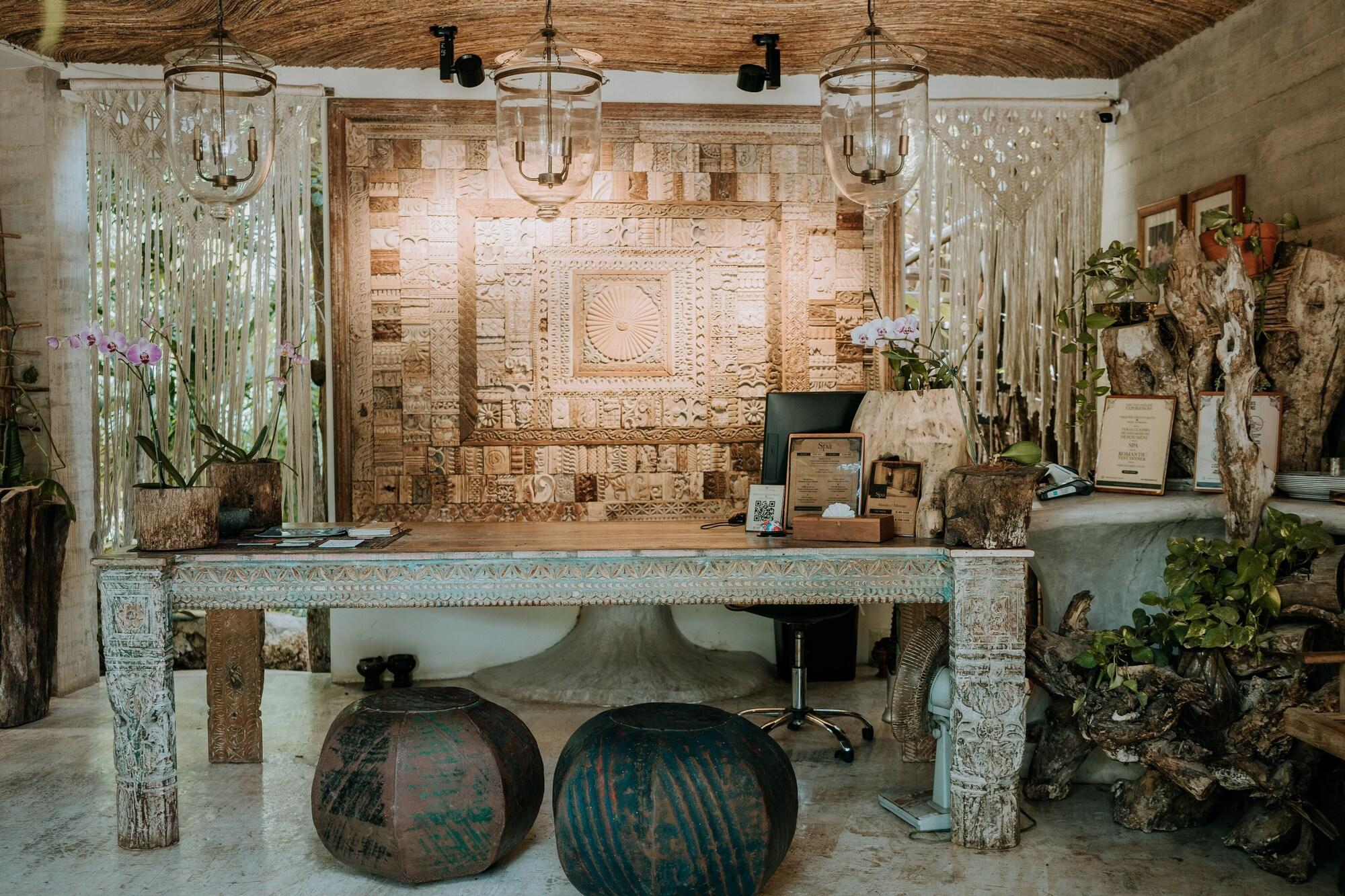 Vista Lobby Orchid House Tulum Jungle