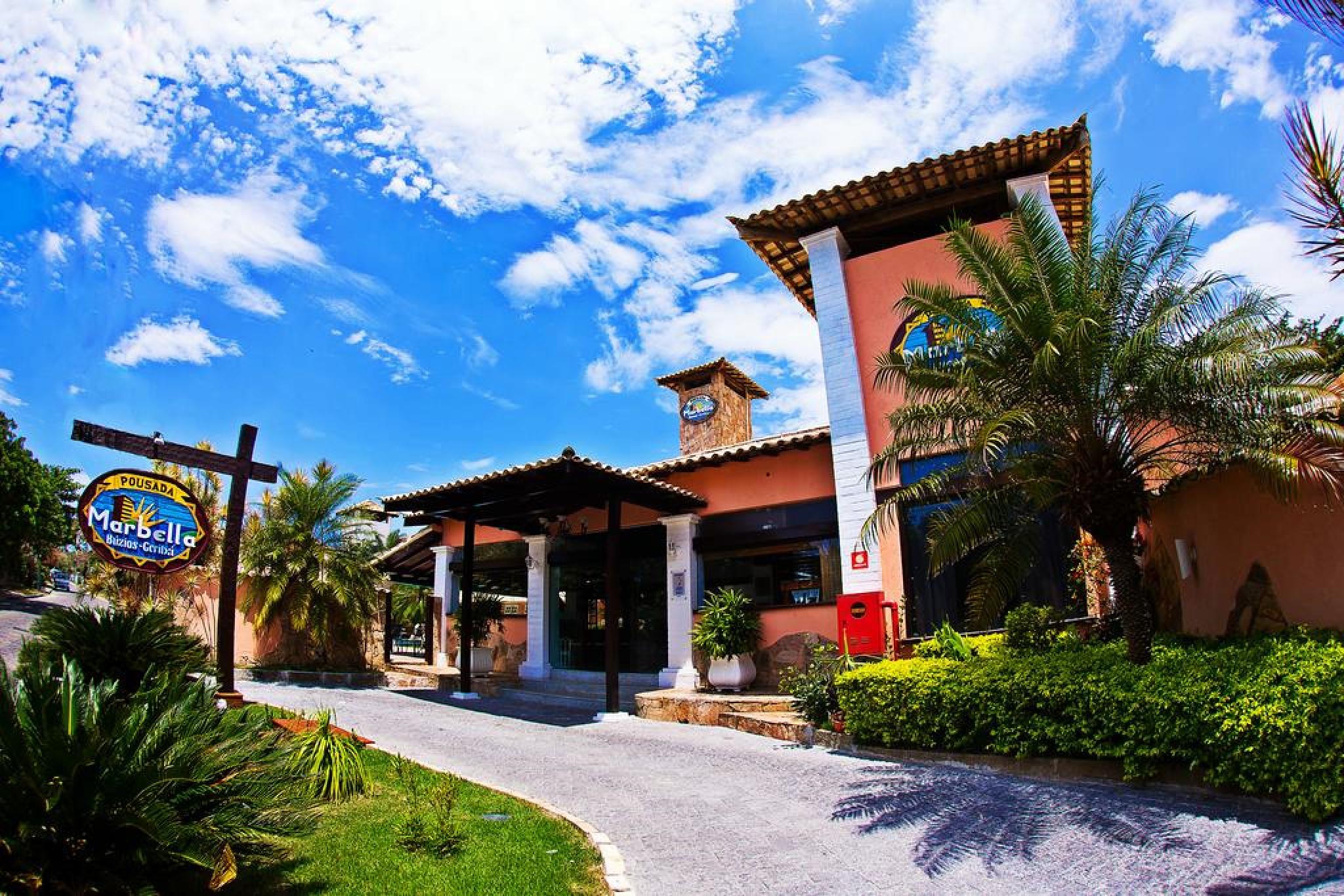 Vista Exterior Pousada Marbella
