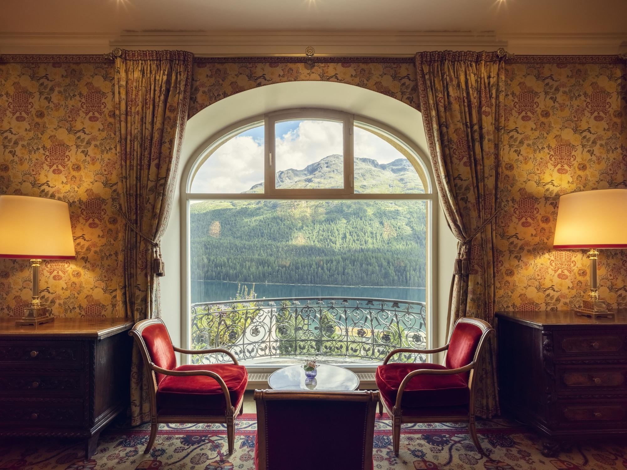 Vista Lobby Kulm Hotel St. Moritz