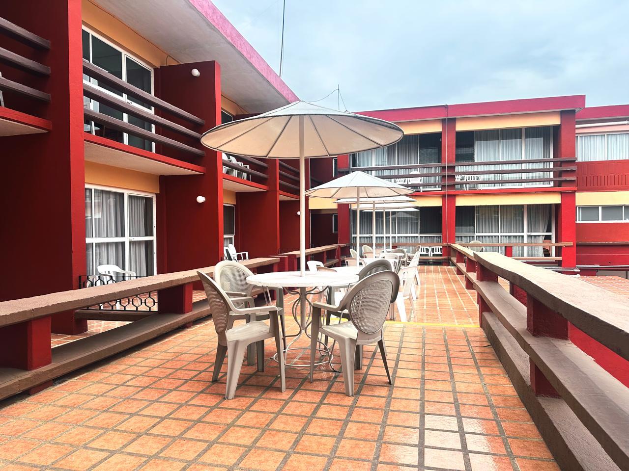 Balcón, patio o terraza Hotel Rivera del Angel