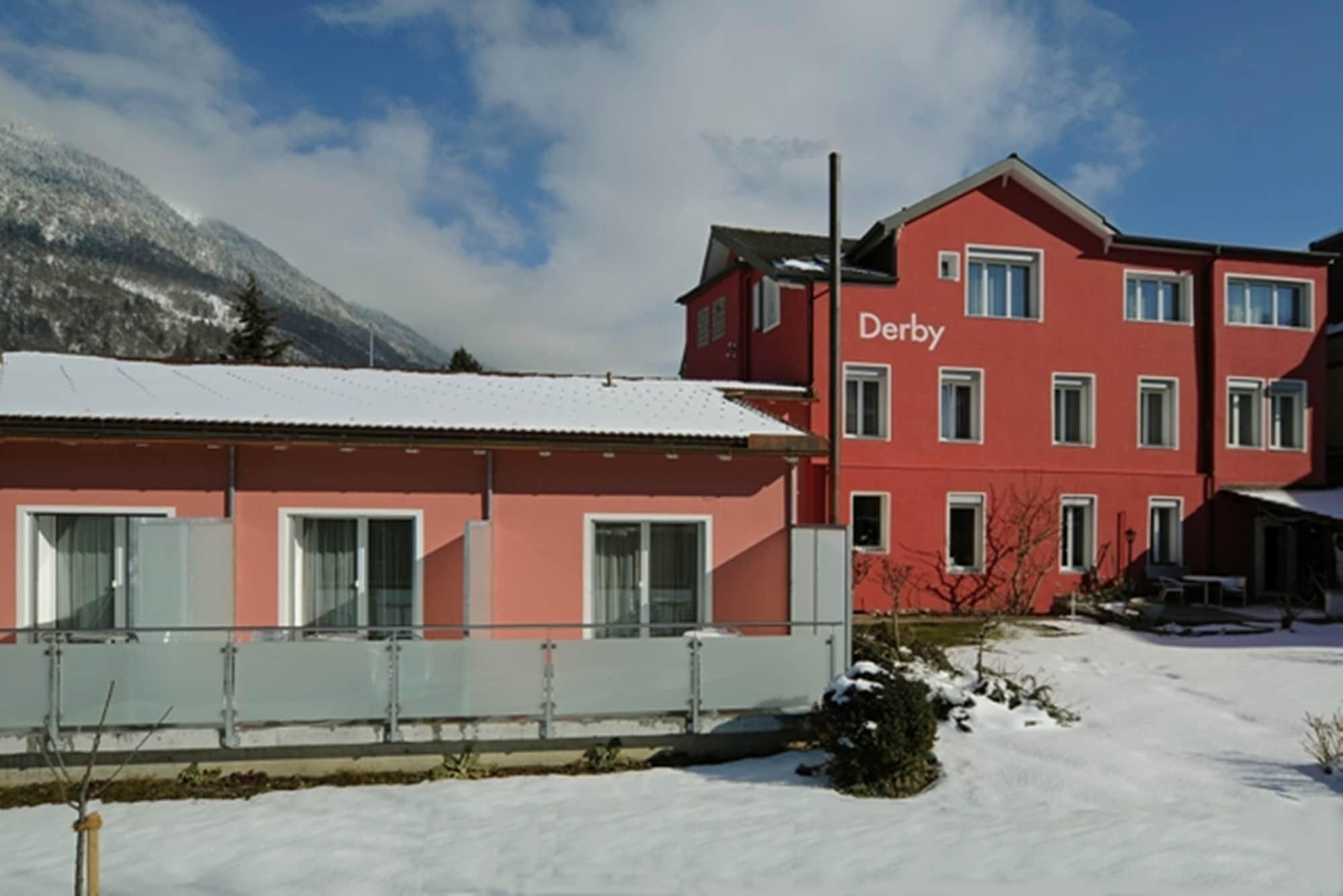 Vista Exterior Hotel Derby Interlaken - Action & Relax Hub