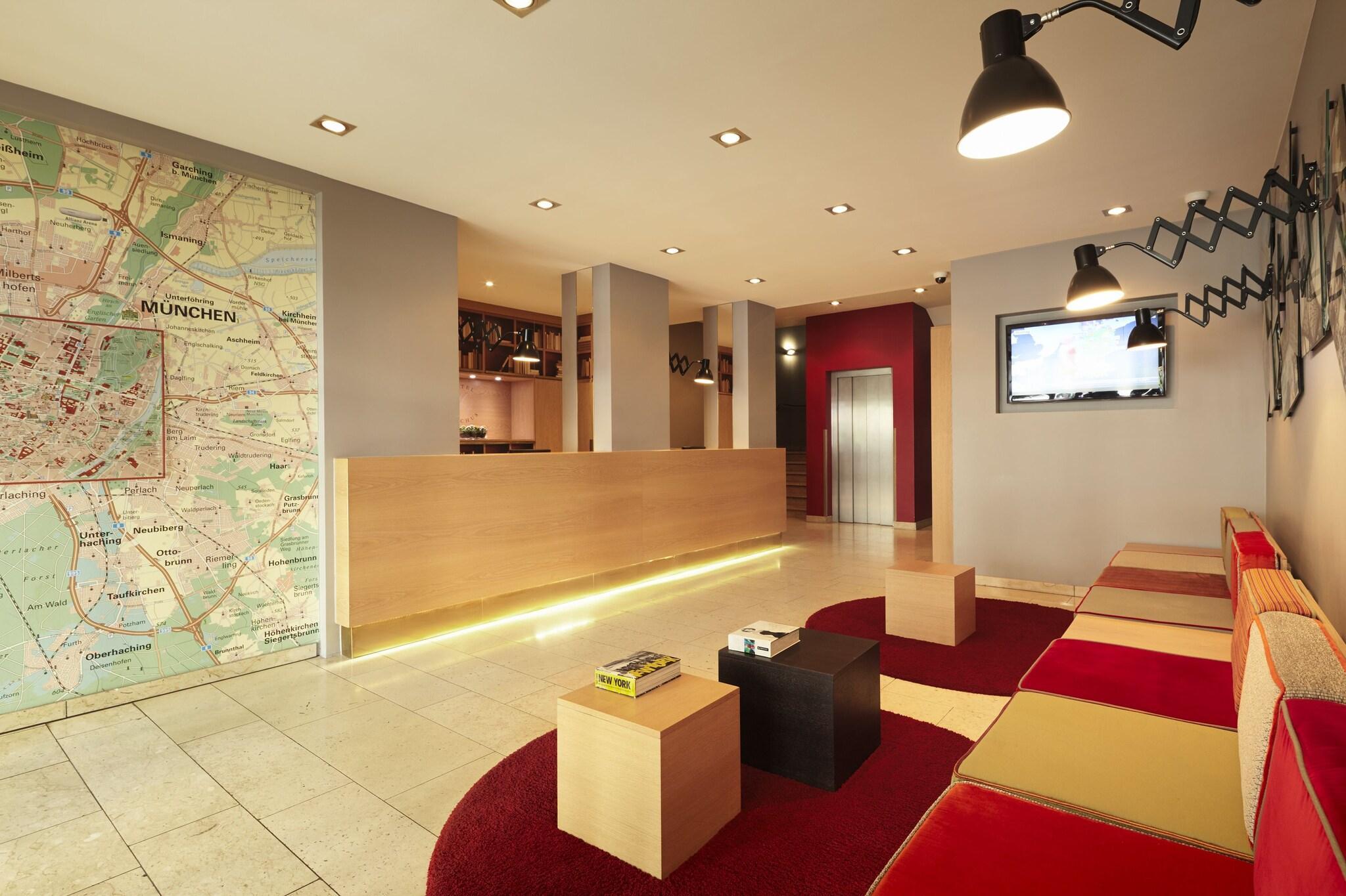 Vista Lobby Hotel Stachus