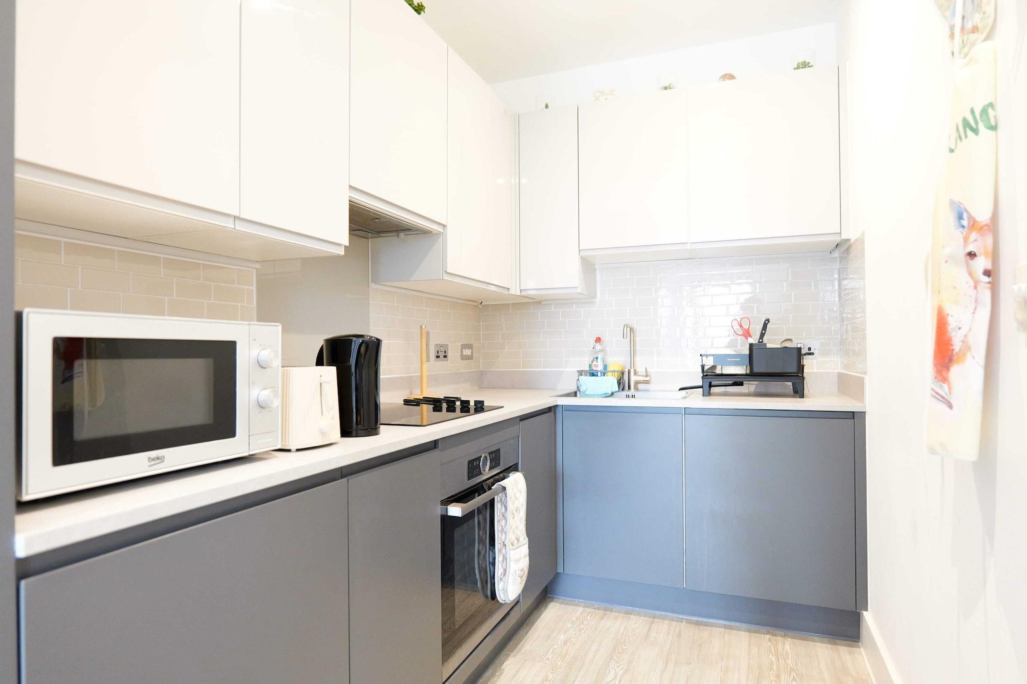 Equipamiento de Habitación Abbey Nest 1 Bed 1 Bath Apartment