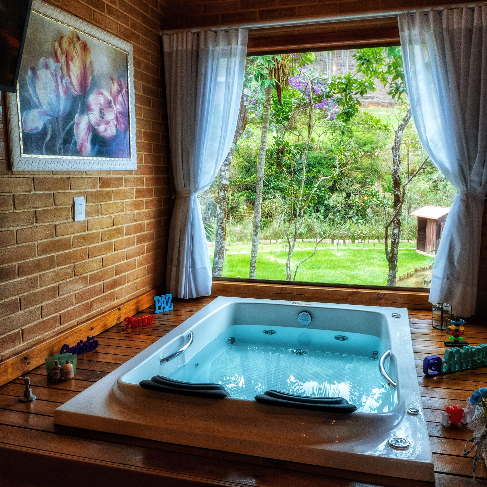 Hidromasaje Chalés Villa Caravaggio