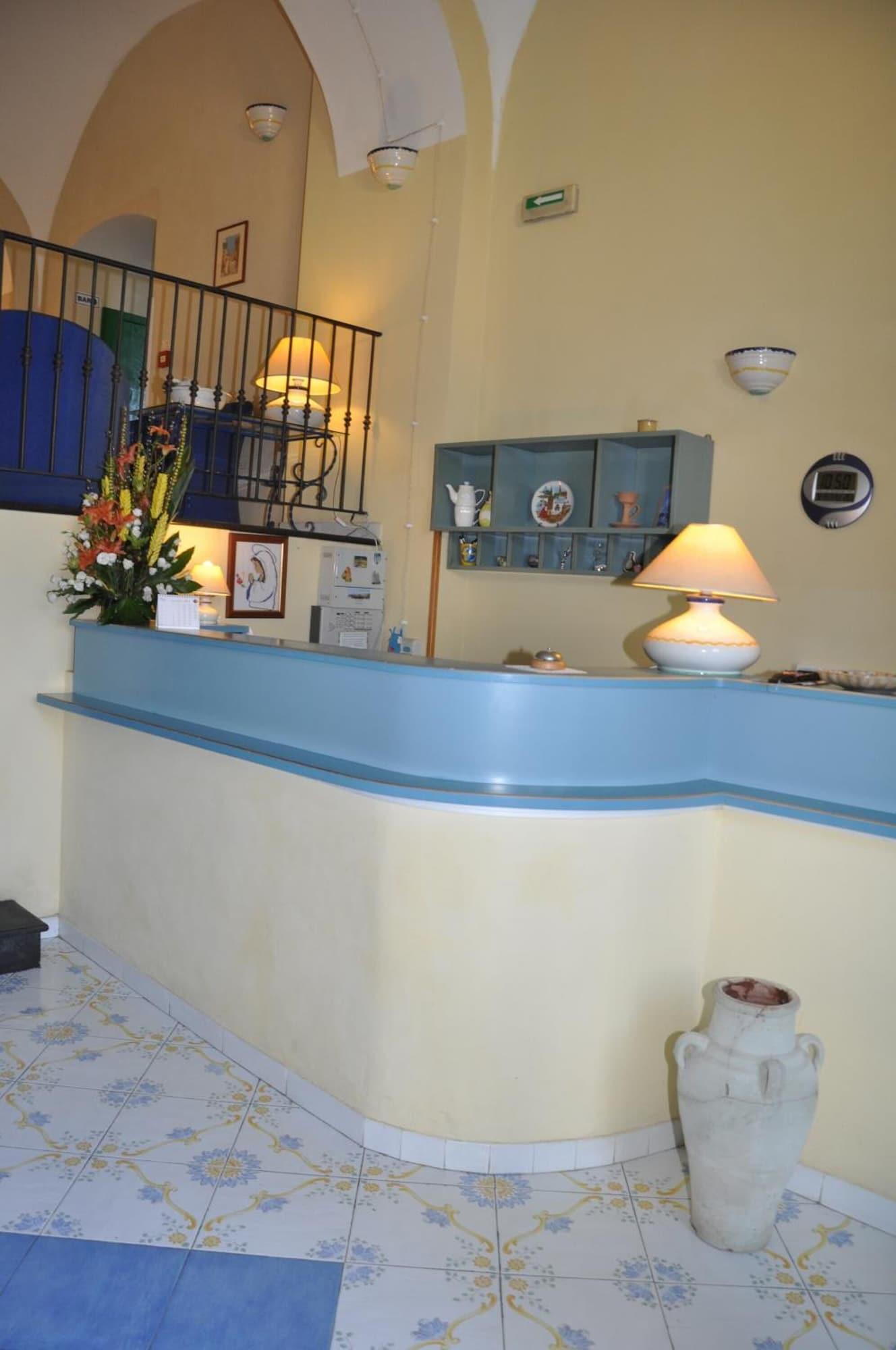 Vista Lobby Hotel Savoia