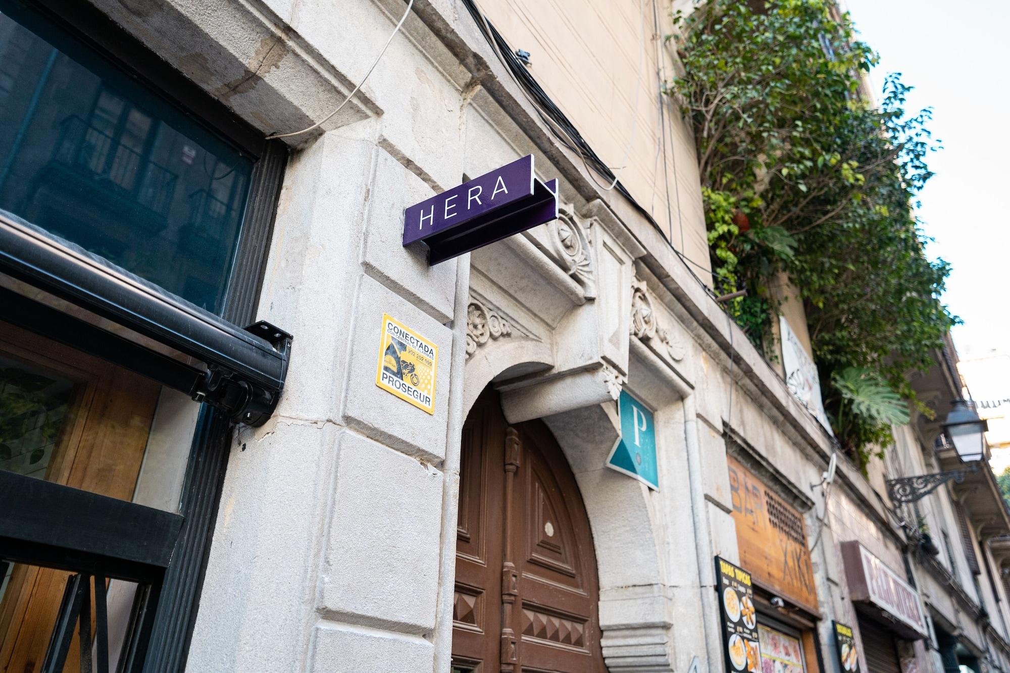 Vista Exterior Hostal Hera