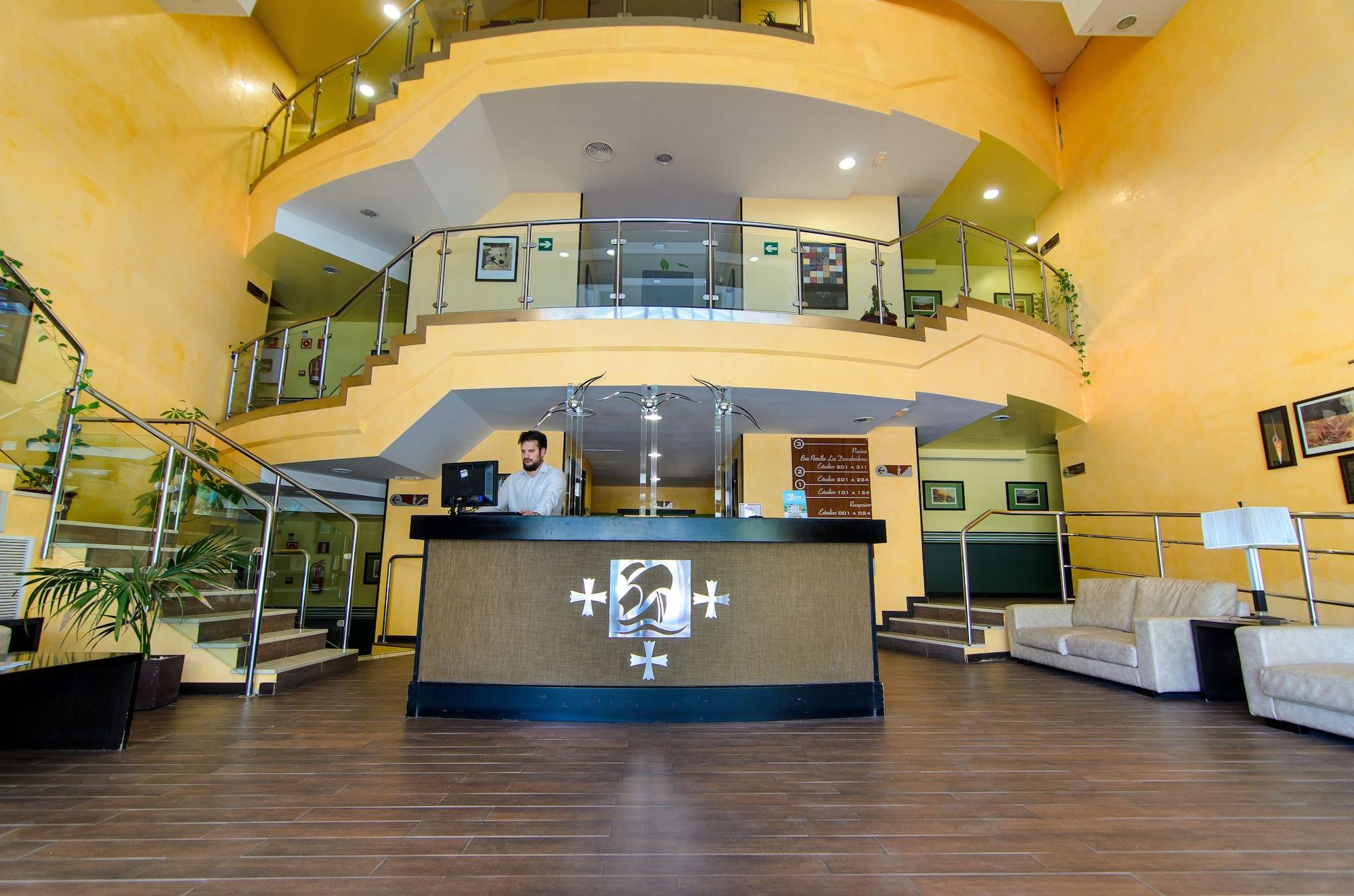Vista Lobby Hotel Apartamento Martín Alonso Pinzón