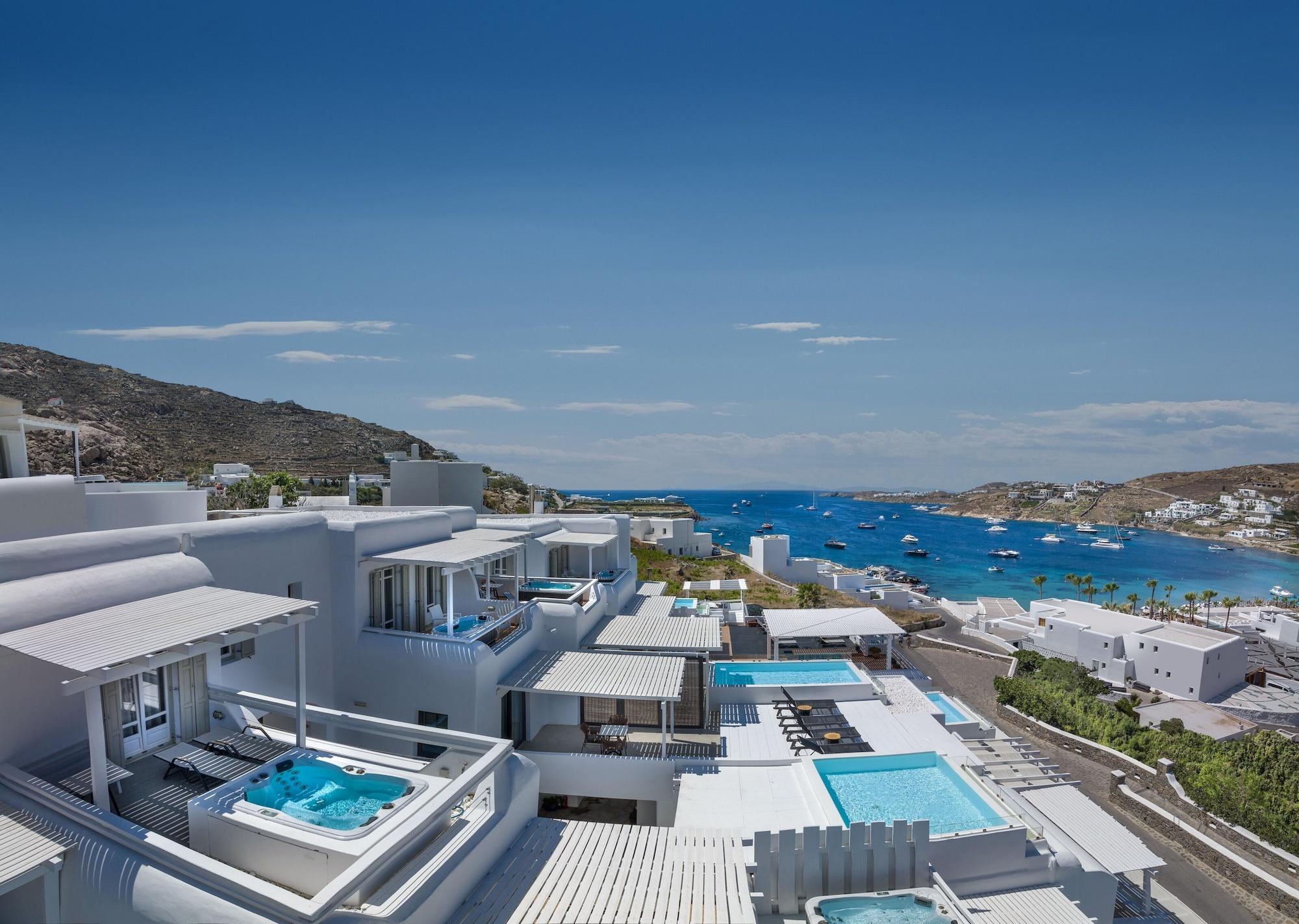 Vista Exterior Deliades Mykonos