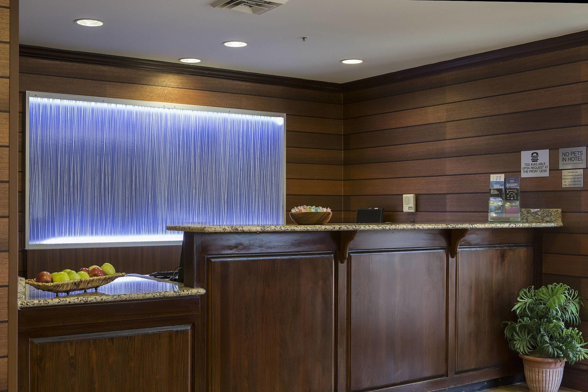 Vista Lobby Fairfield Inn by Marriott Charlotte Mooresville
