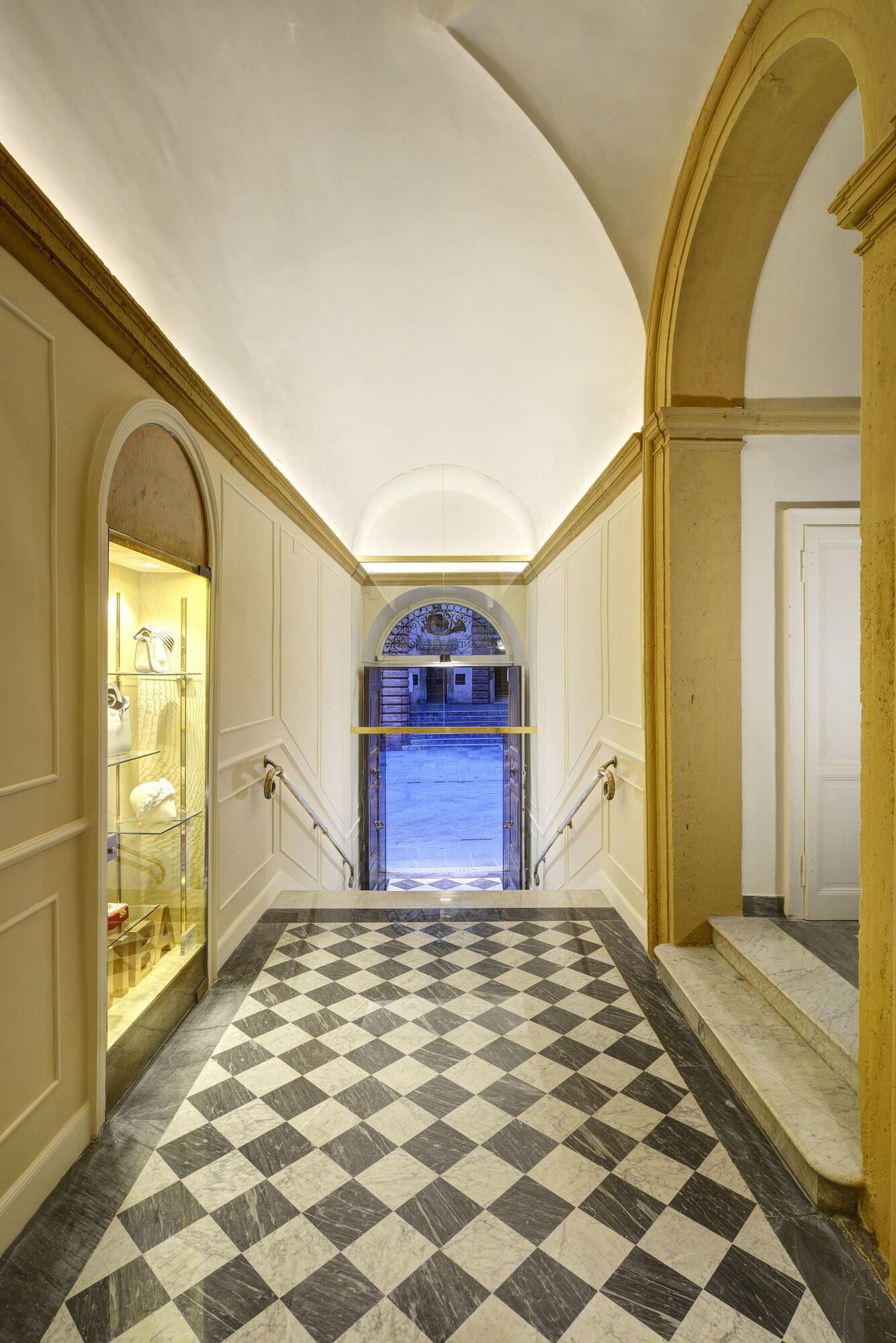 Vista Lobby Locanda della Posta Boutique Hotel