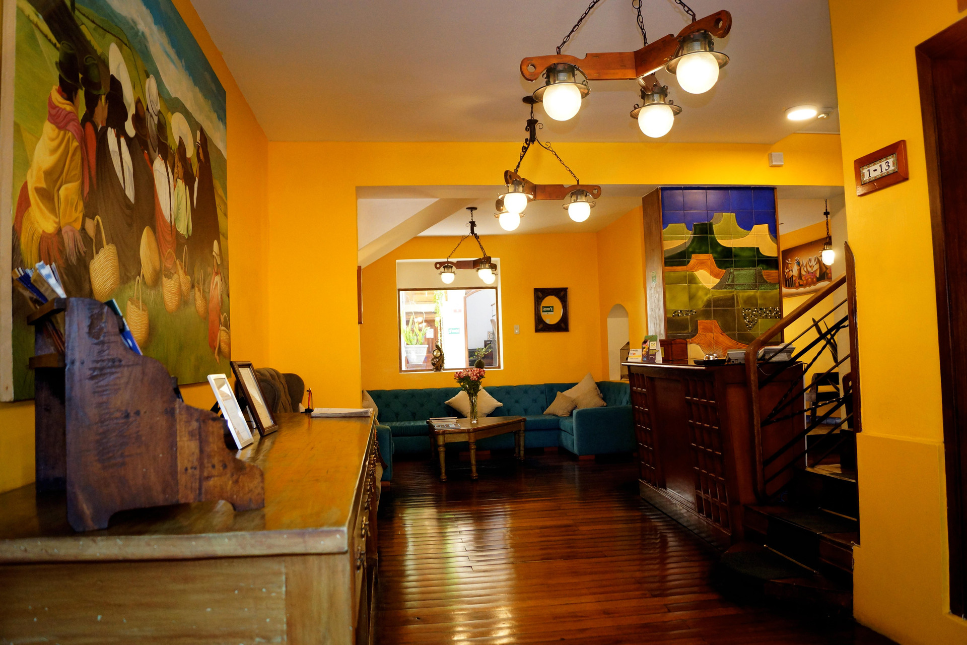 Vista Lobby Kituandes Hotel