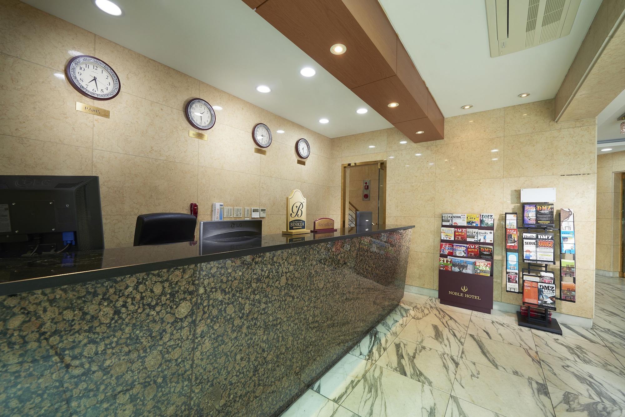 Vista Lobby Noble Tourist Hotel Insadong