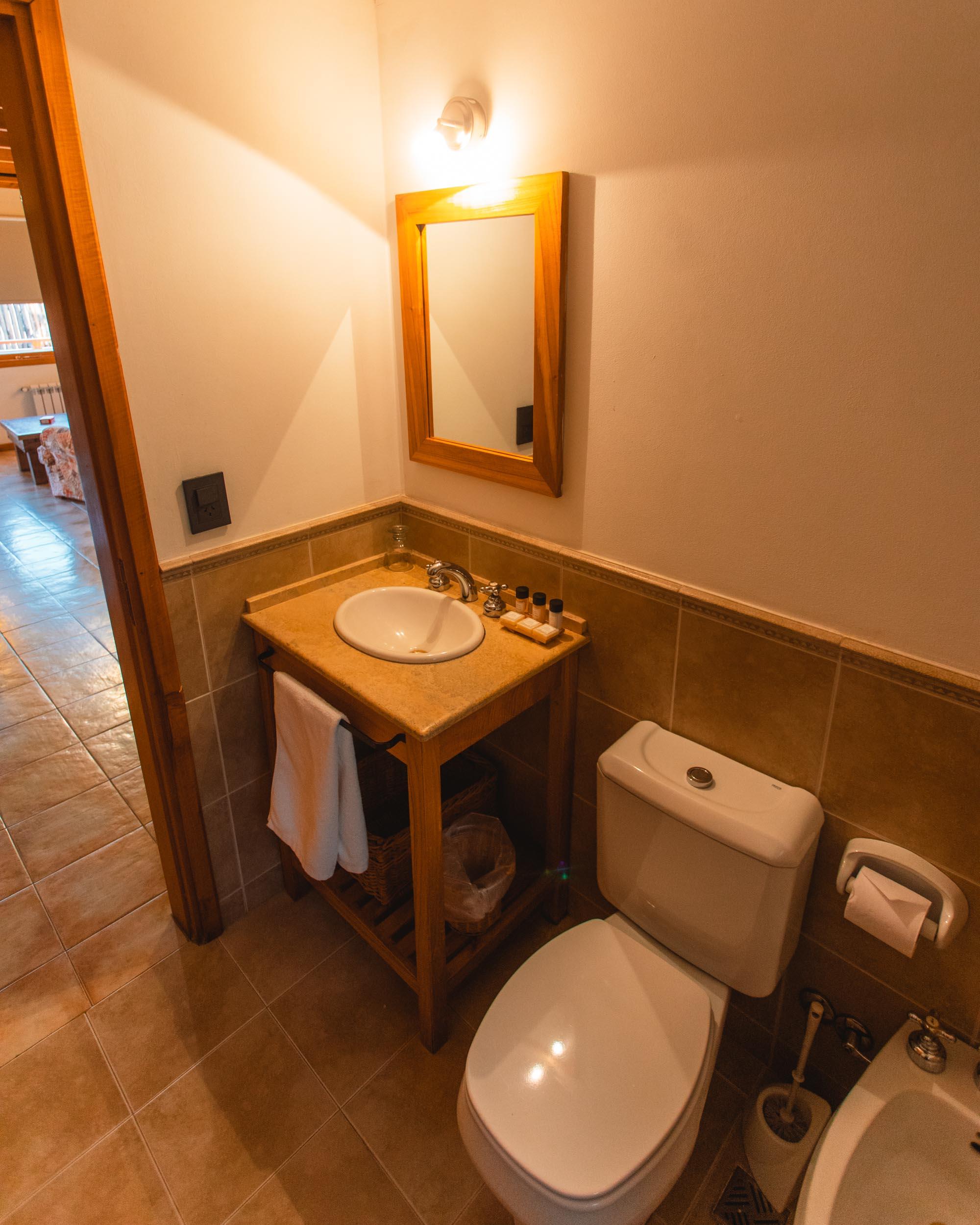 Baño Apart Hotel Agua Escondida