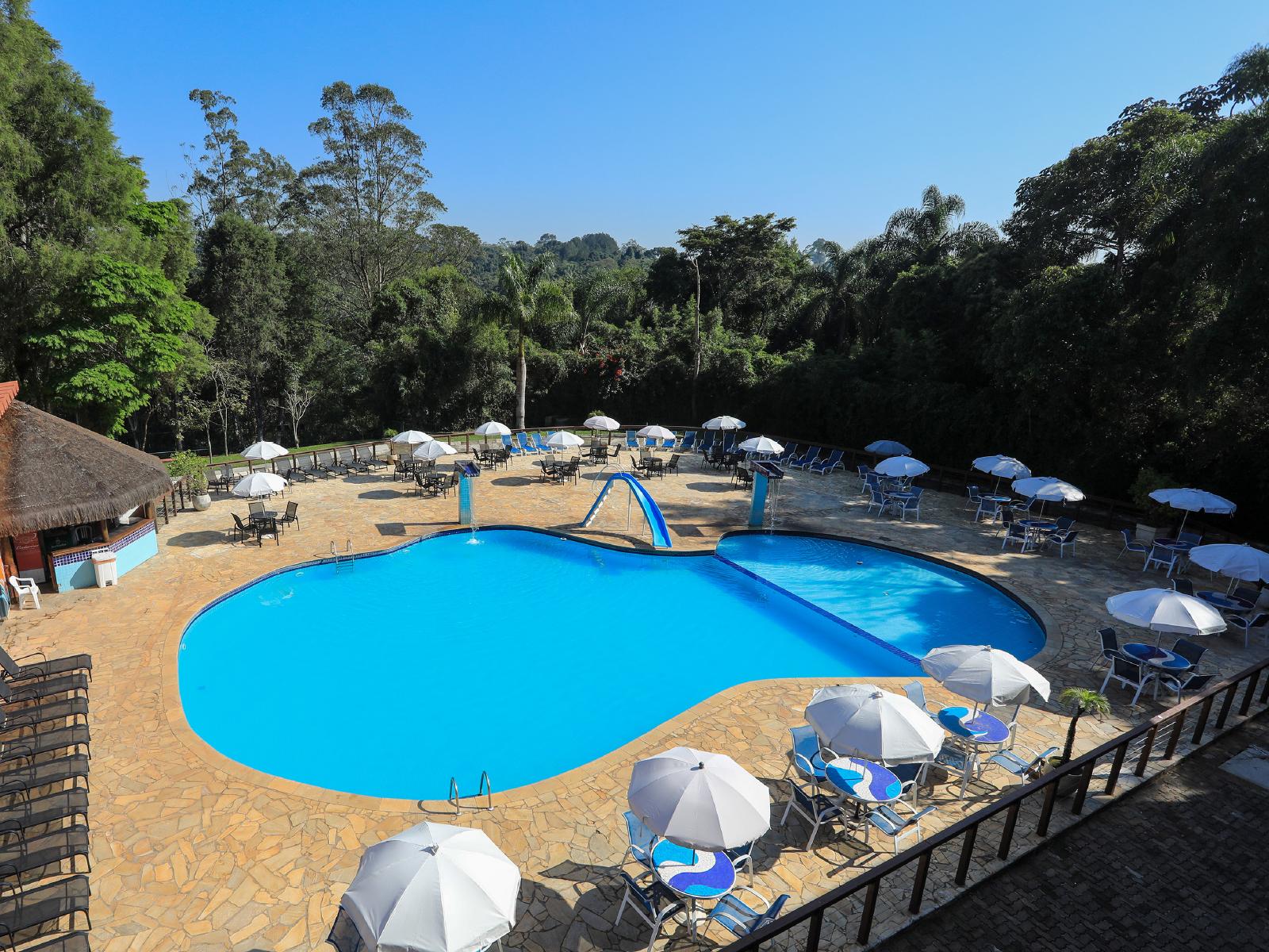 Vista Piscina Hotel Terras Altas