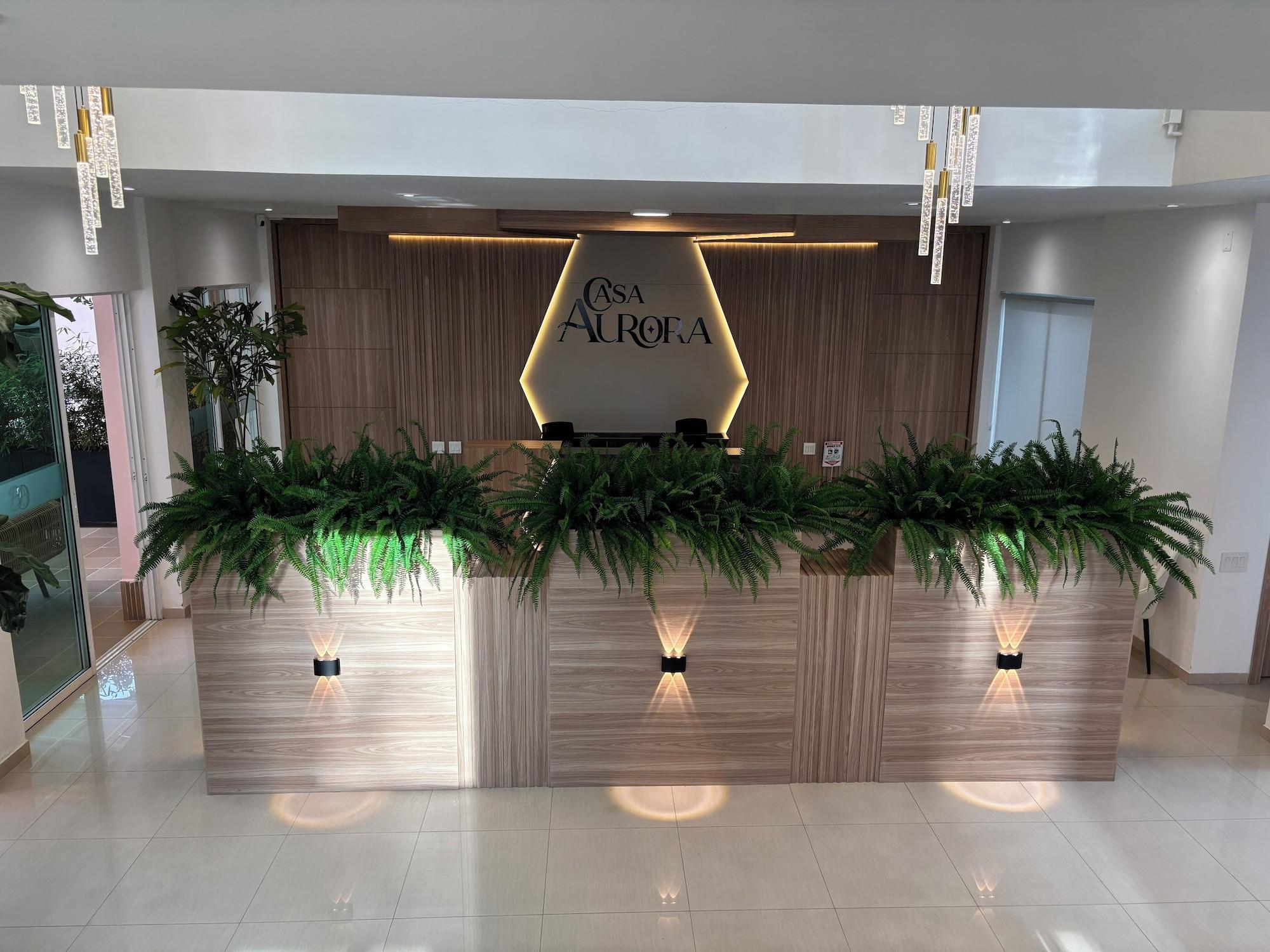 Vista Lobby Casa Aurora Luxury Hotel